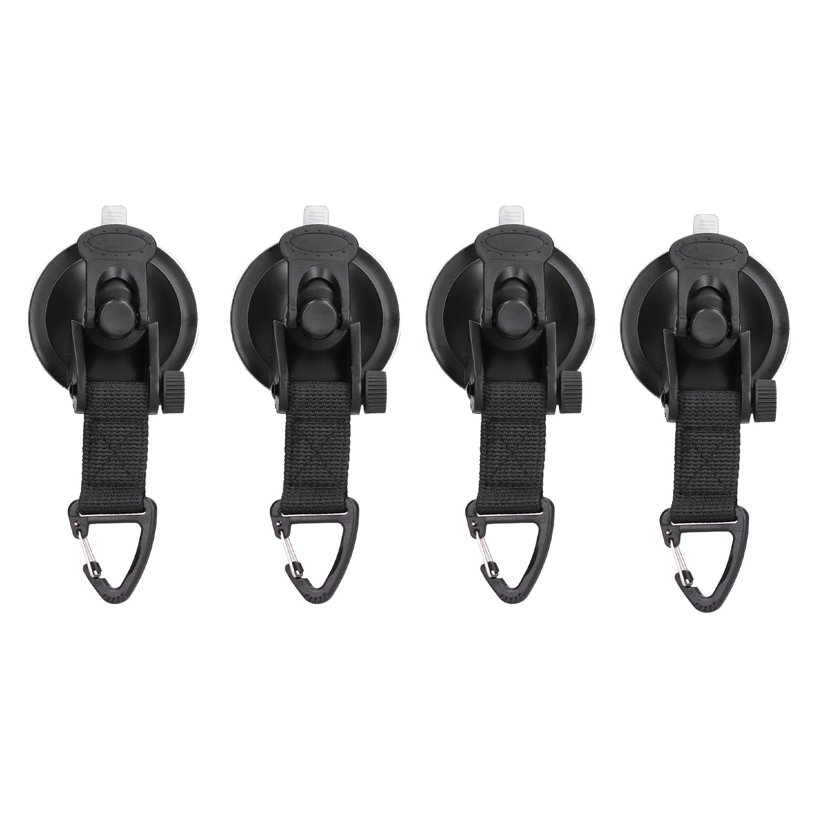 4Pcs Heavy Duty Suction Cup Anchor Tie Down Portable Strong Suction Cup Hook