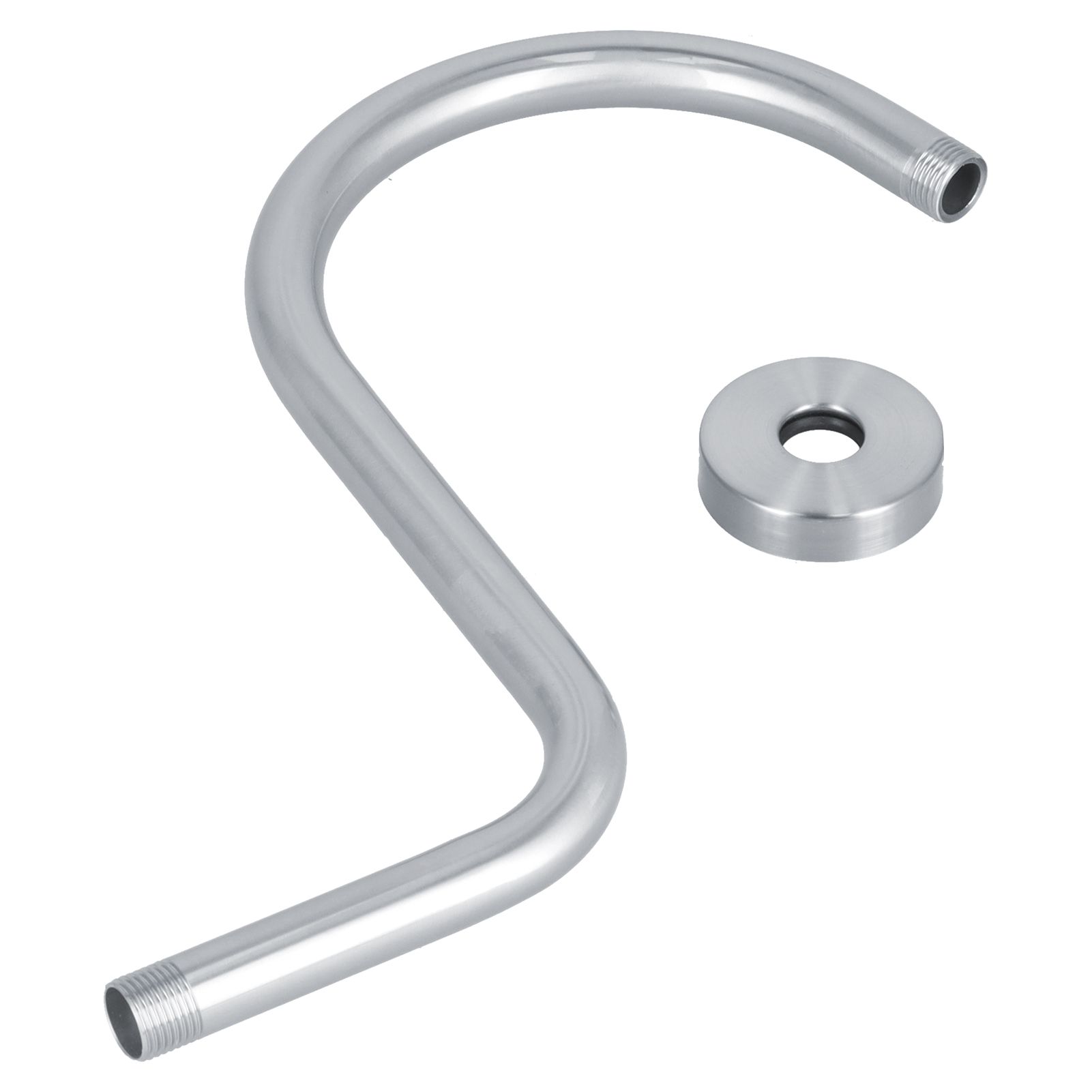 Shower Arm S Shape Gooseneck Stainless Steel Shower Head Extension Arm view 8