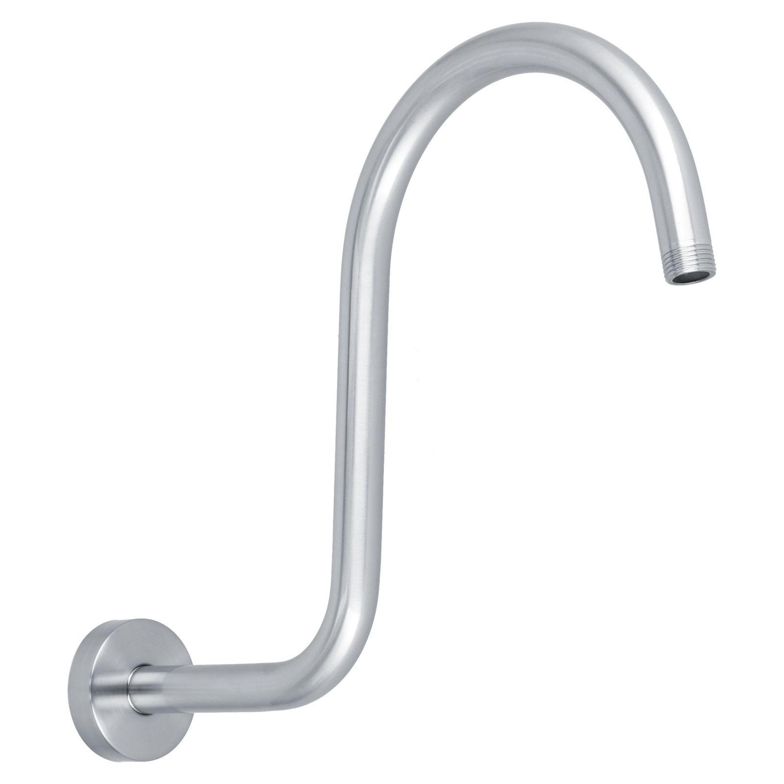 Shower Arm S Shape Gooseneck Stainless Steel Shower Head Extension Arm view 10