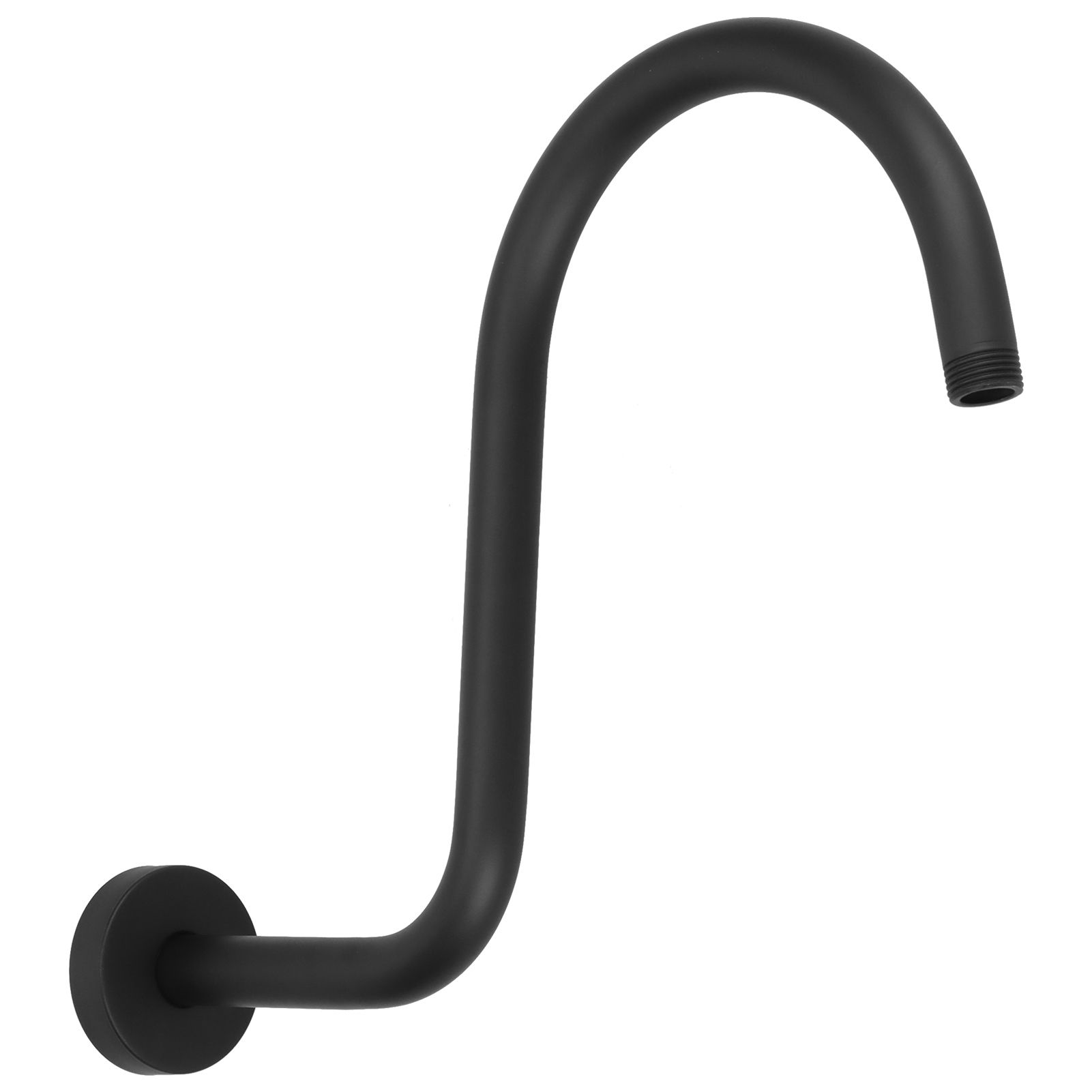Shower Arm S Shape Gooseneck Stainless Steel Shower Head Extension Arm view 4