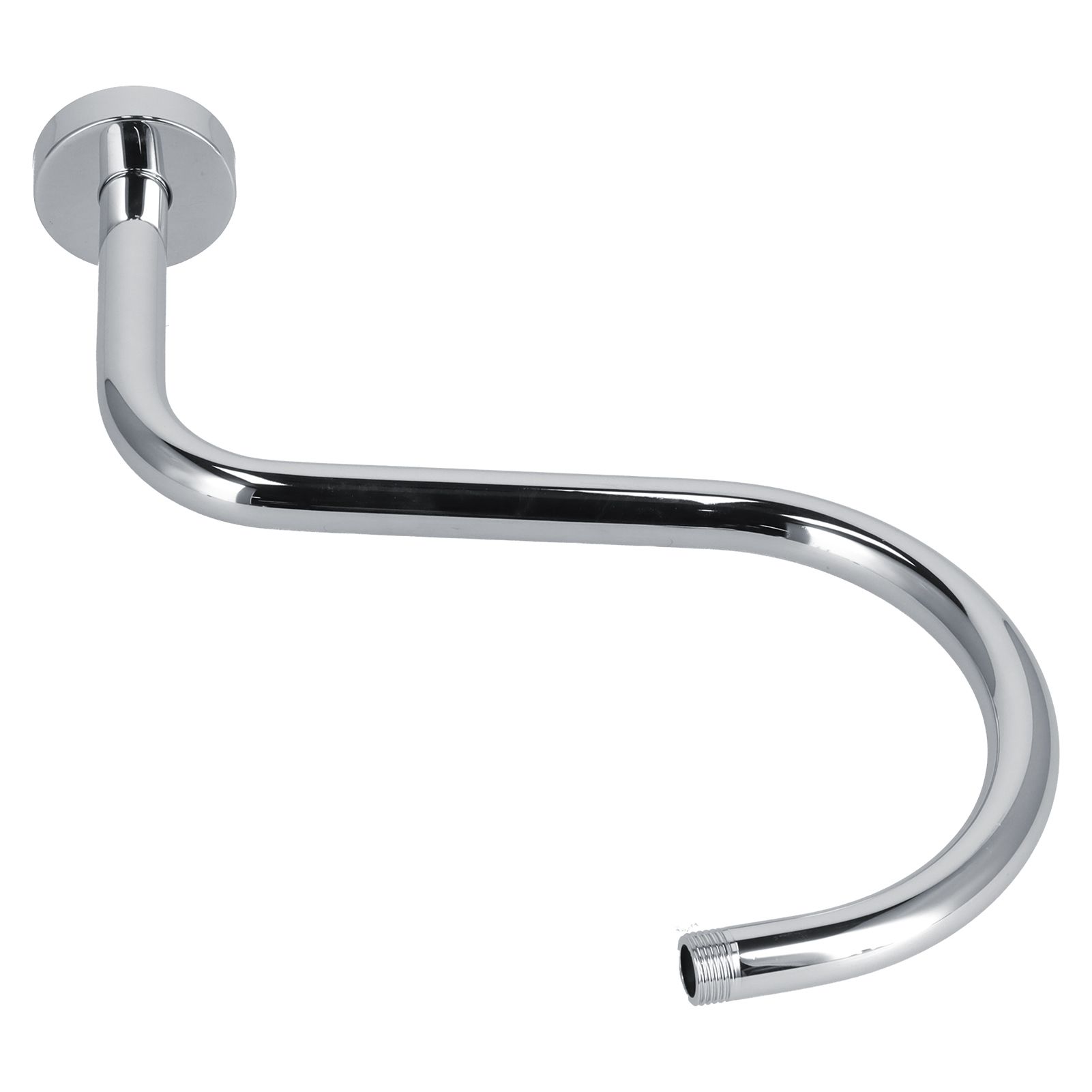 Shower Arm S Shape Gooseneck Stainless Steel Shower Head Extension Arm view 4