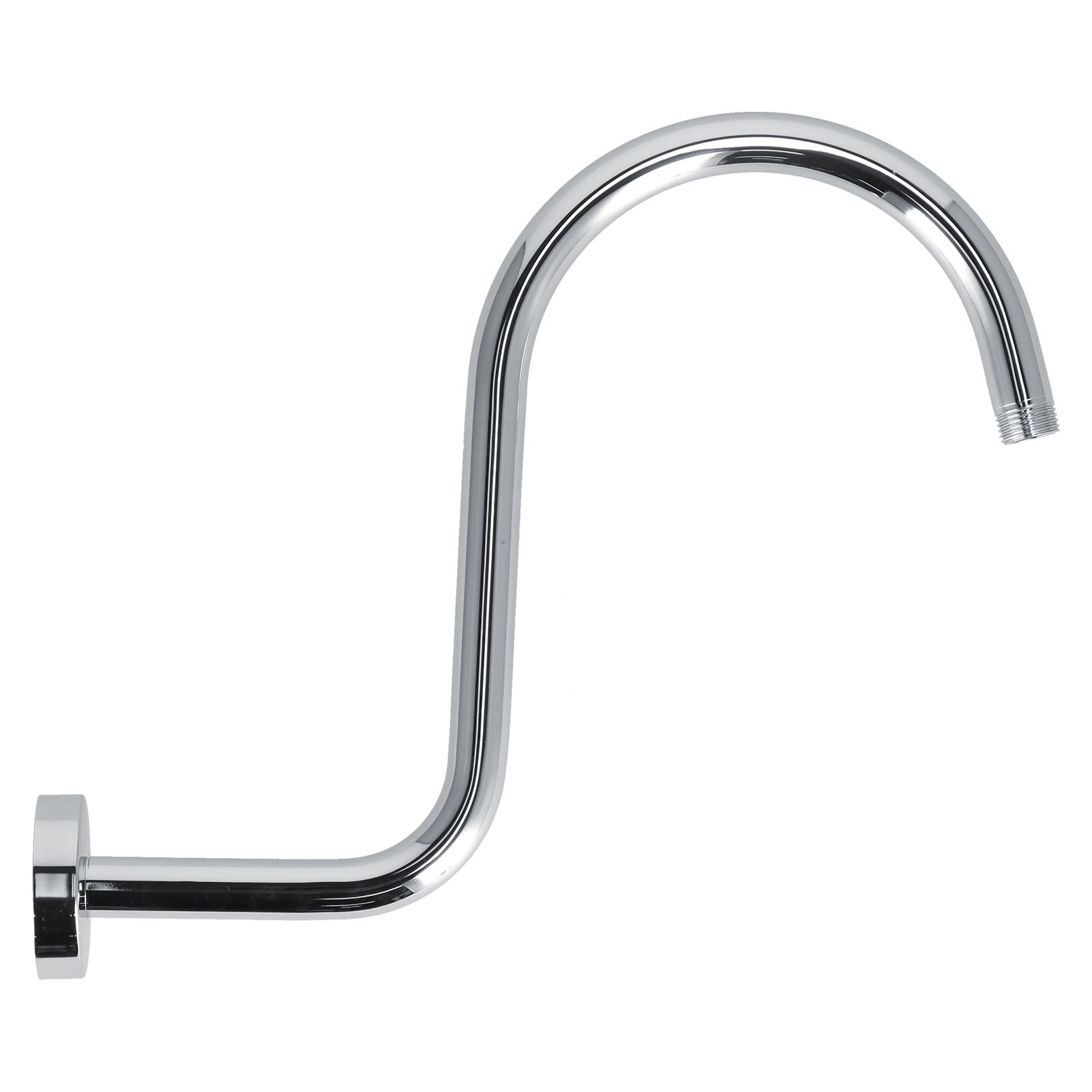 Shower Arm S Shape Gooseneck Stainless Steel Shower Head Extension Arm view 8