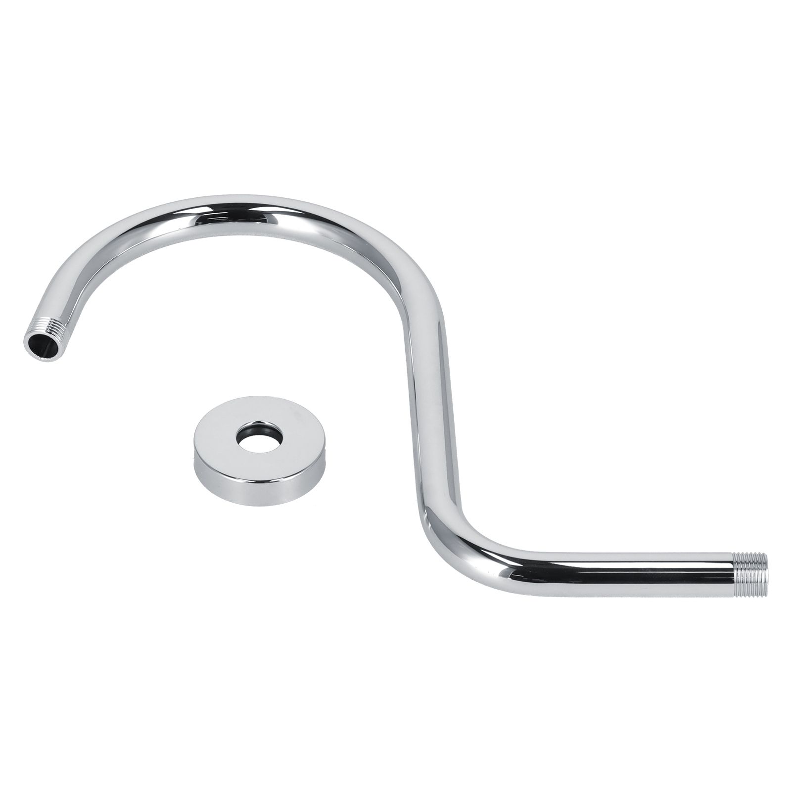 Shower Arm S Shape Gooseneck Stainless Steel Shower Head Extension Arm view 9