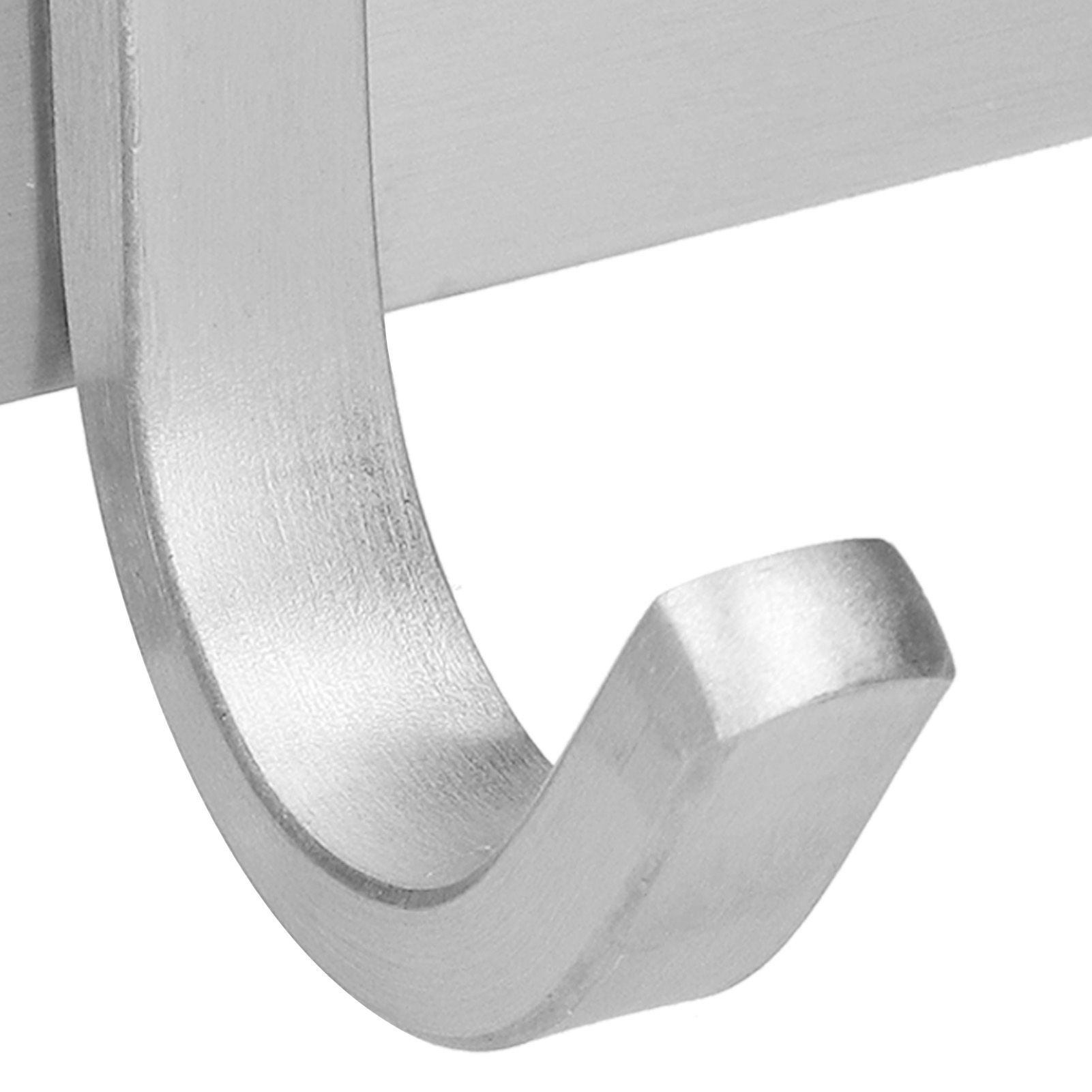 Wall Mounted Kitchen Hanger with 3 Hooks 304 Stainless Steel Punching Cloth view 15