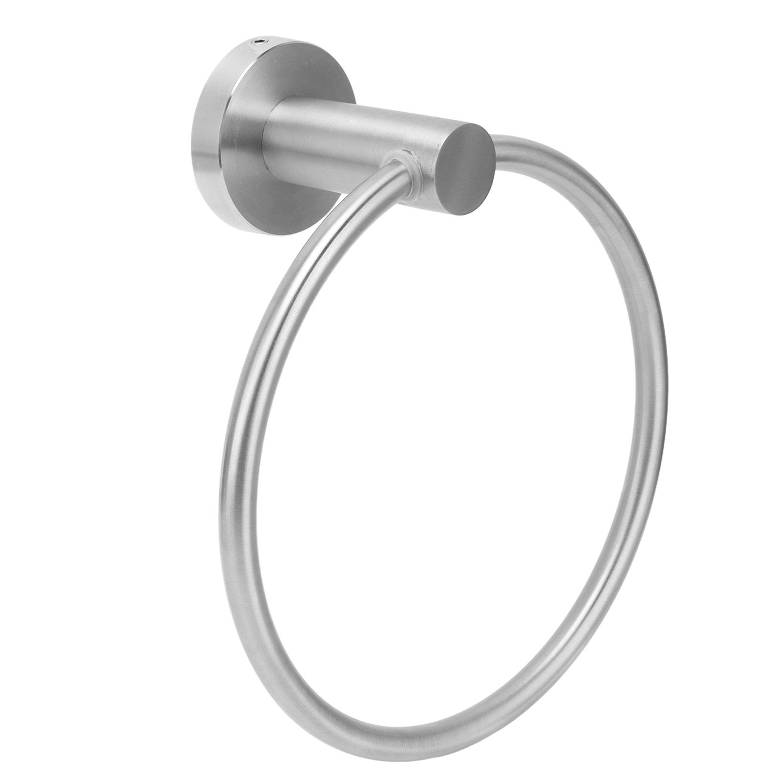 Stainless Steel Towel Ring Simple Rustproof Retro Bathroom Hand Towel Ring for view 10