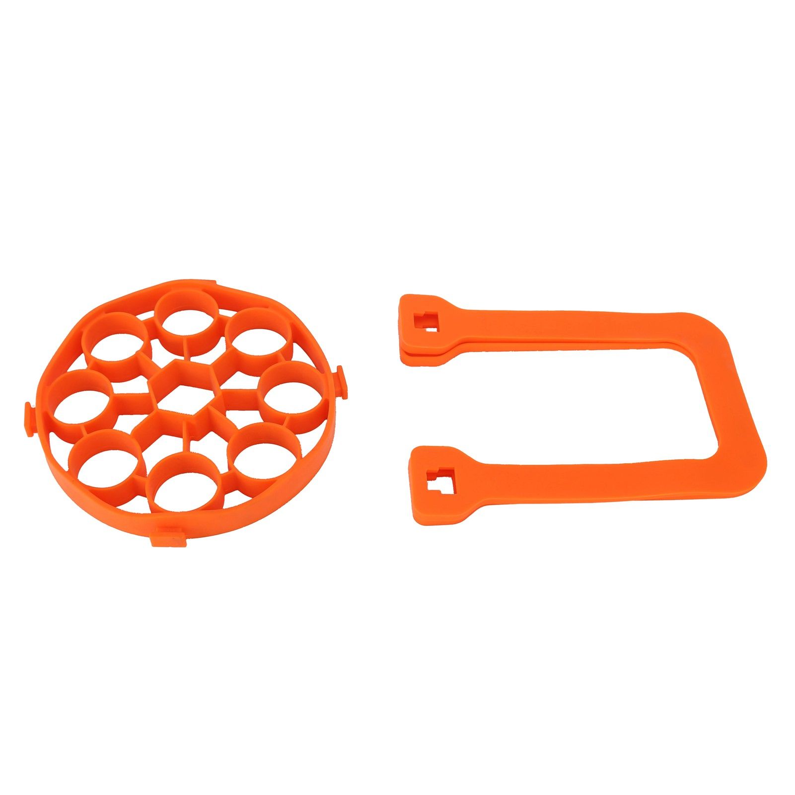 9Hole Silicone Egg Steamer Rack AntiScalding Pressure Cooker Sling Heat view 7