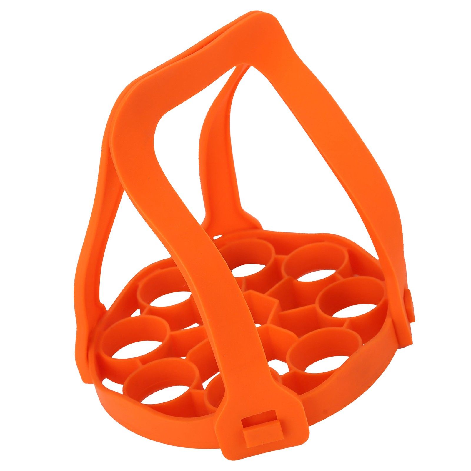 9Hole Silicone Egg Steamer Rack AntiScalding Pressure Cooker Sling Heat view 10