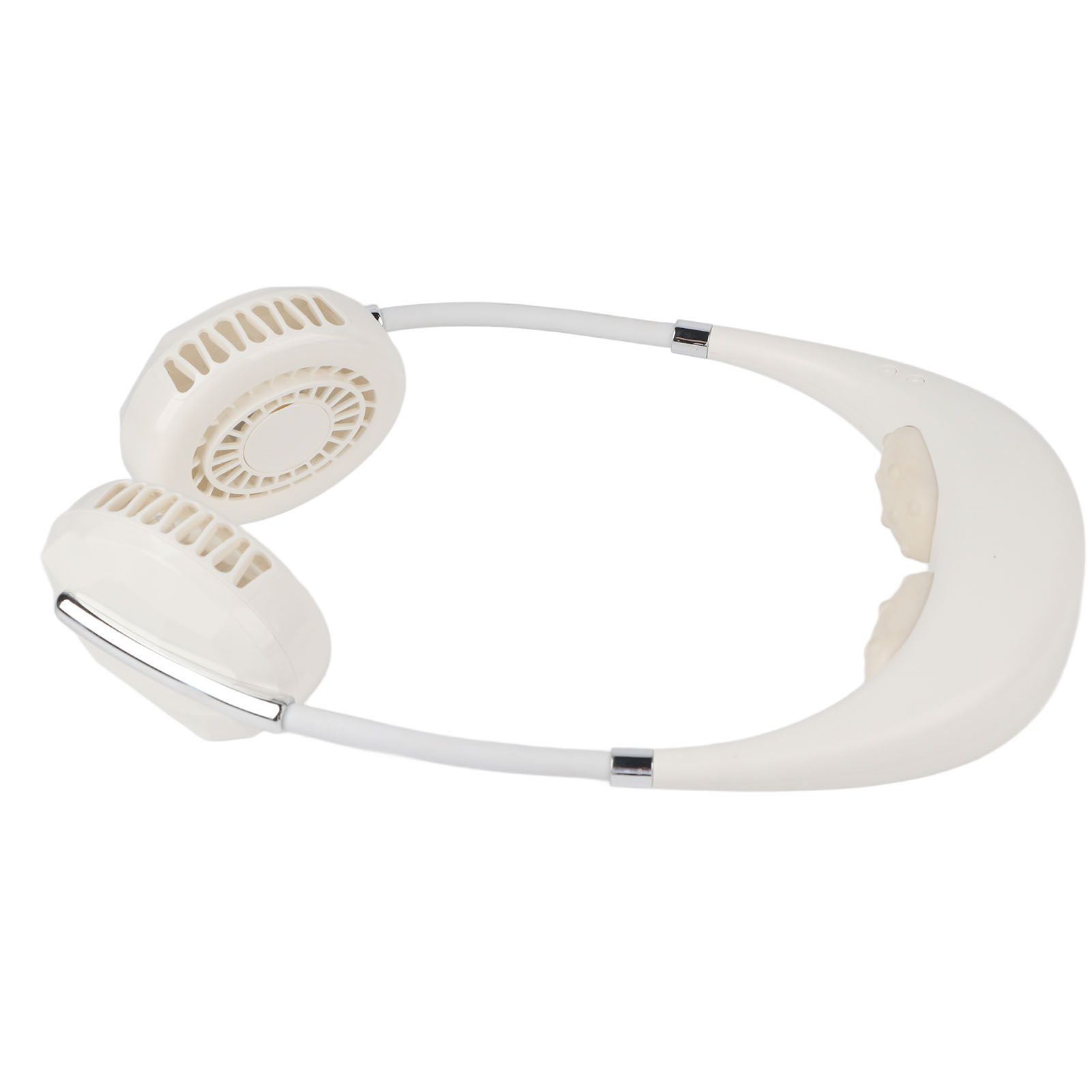 Hanging Neck Fan Portable Multifunction Leafless Massage Aromatherapy Neck view 3