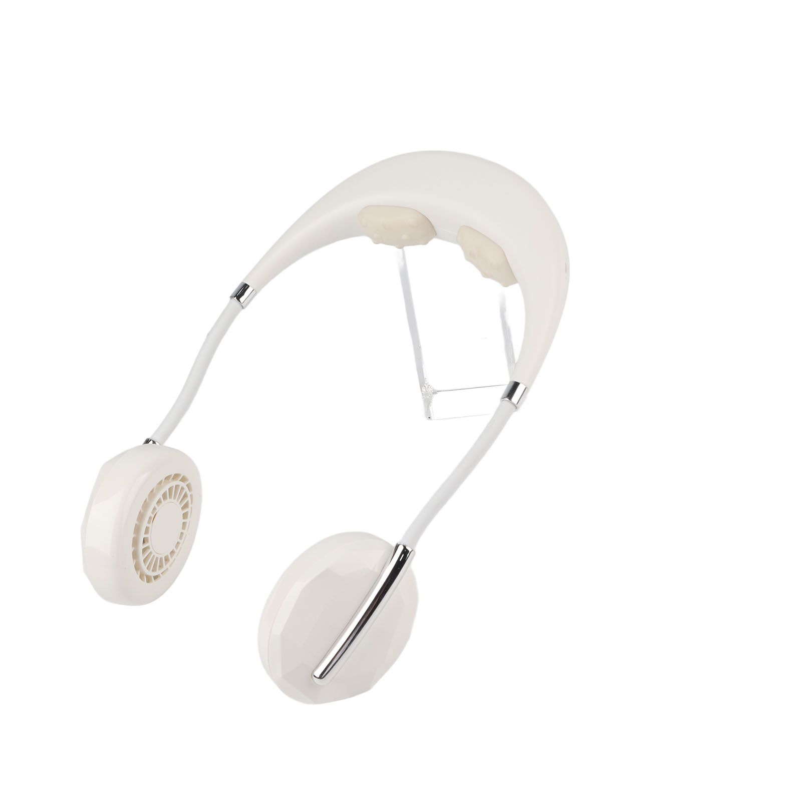 Hanging Neck Fan Portable Multifunction Leafless Massage Aromatherapy Neck view 6