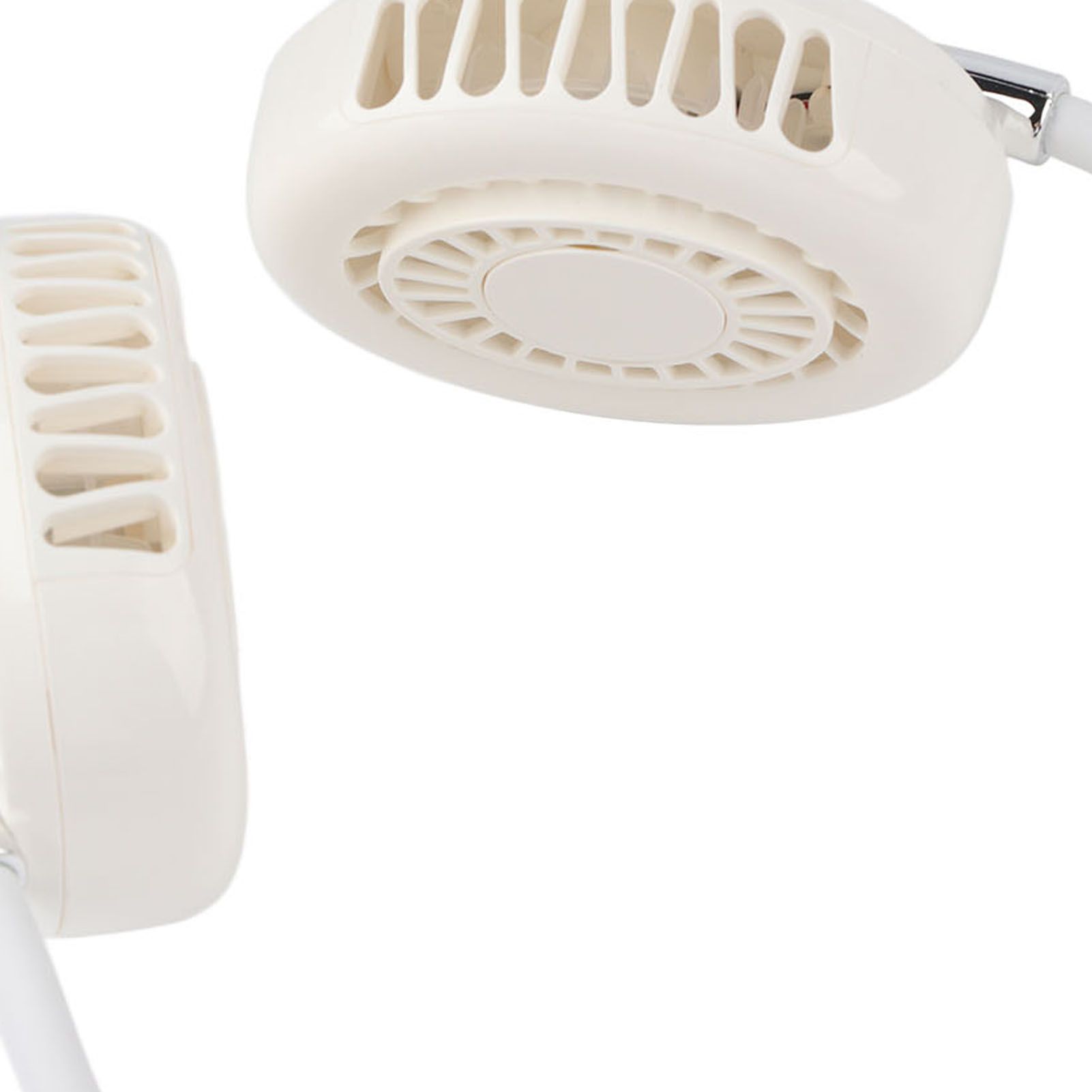 Hanging Neck Fan Portable Multifunction Leafless Massage Aromatherapy Neck view 13