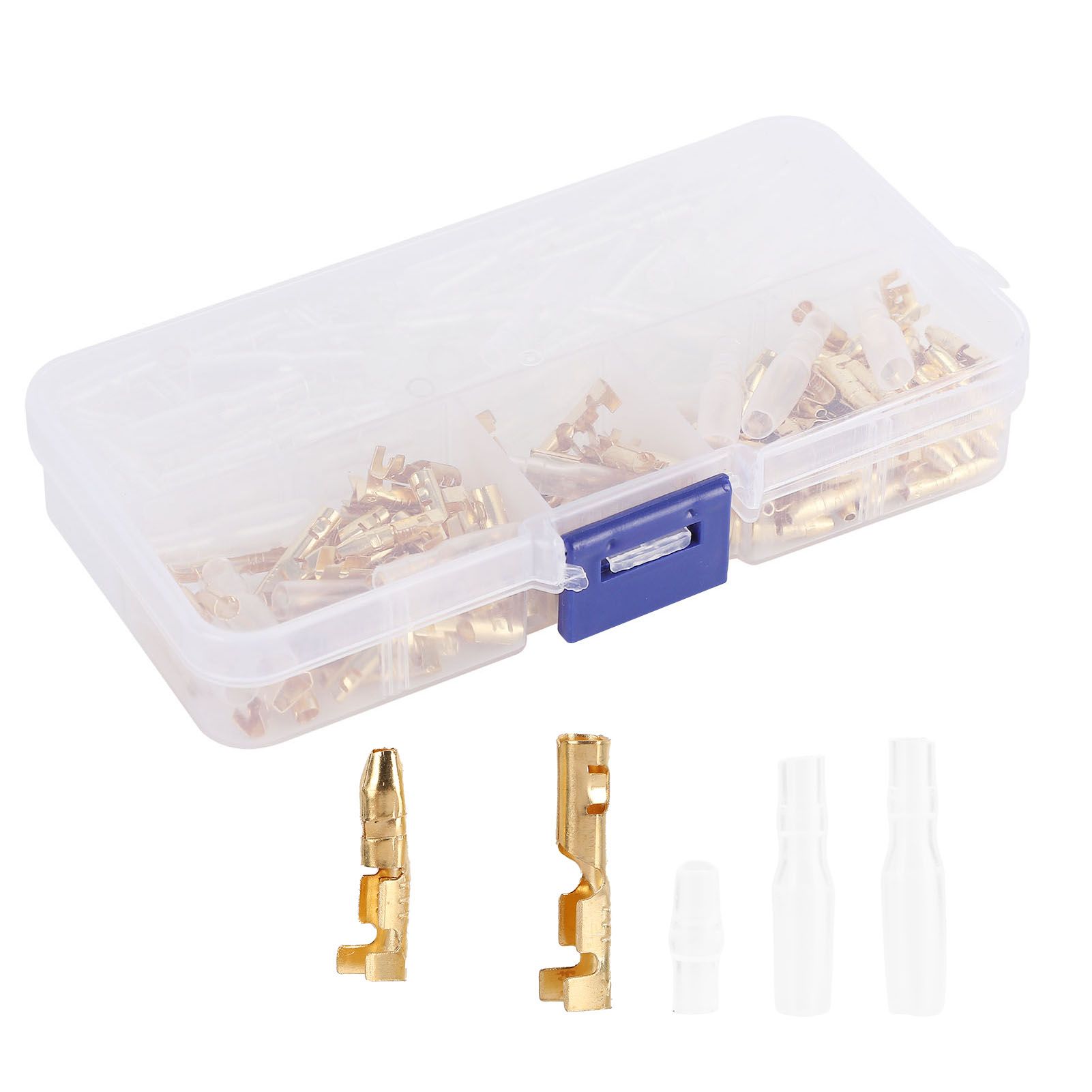 120Pcs Wire Terminals Connector High Conductivity Antioxidant PVC Insulated view 2