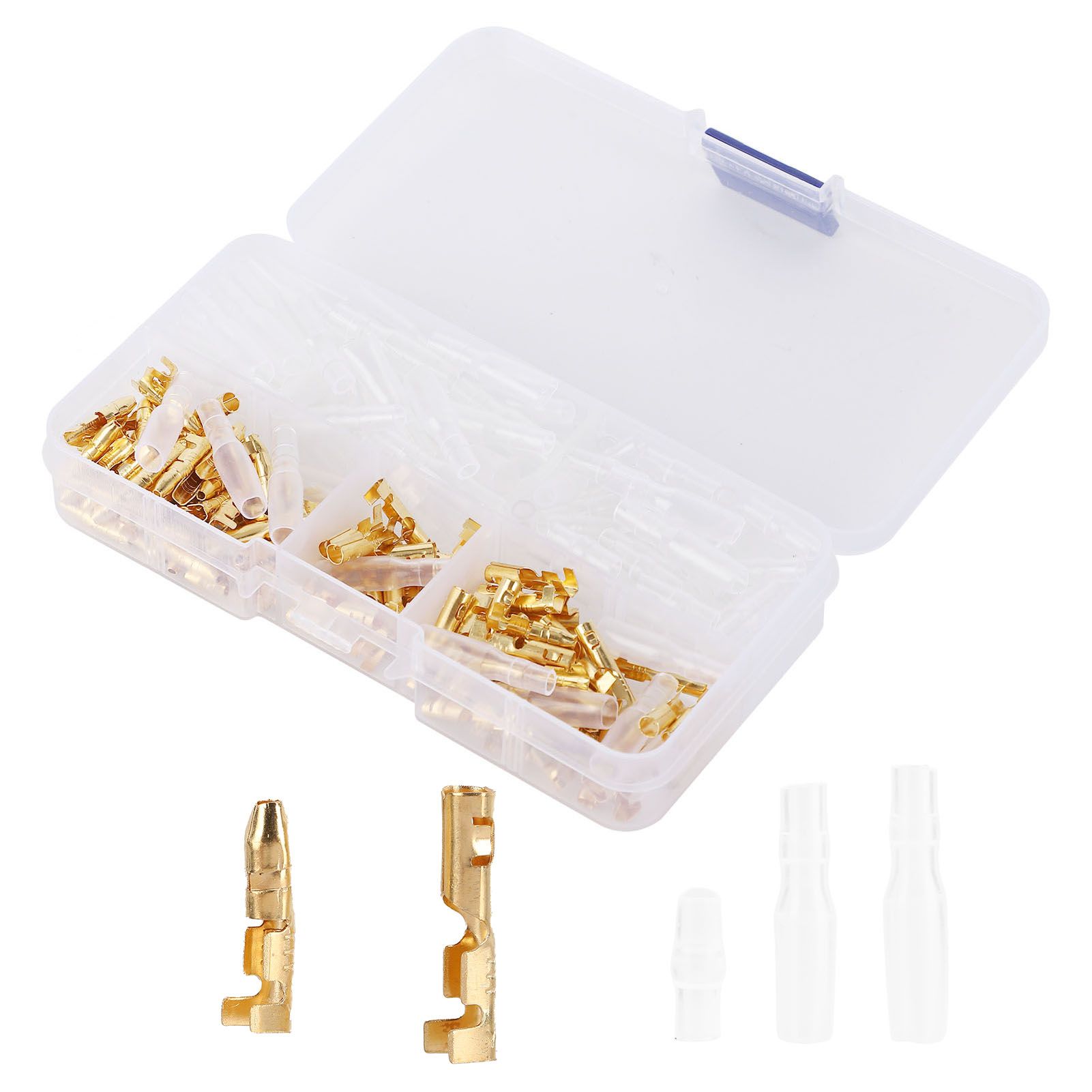 120Pcs Wire Terminals Connector High Conductivity Antioxidant PVC Insulated view 3