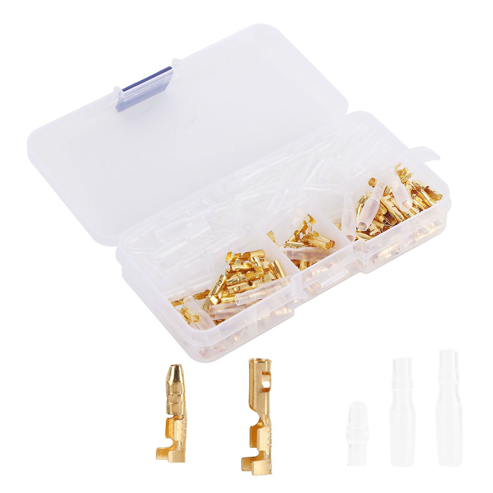 120Pcs Wire Terminals Connector High Conductivity Antioxidant PVC Insulated view 4
