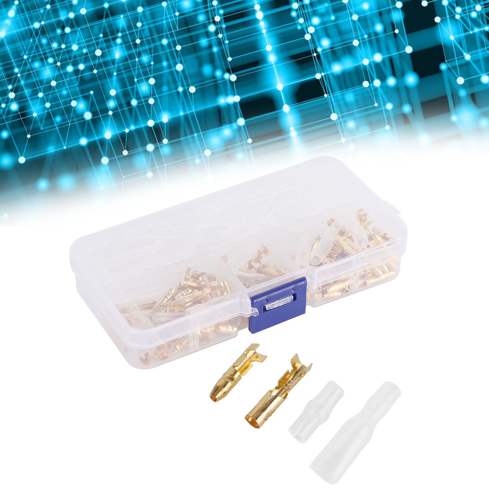 120Pcs Wire Terminals Connector High Conductivity Antioxidant PVC Insulated view 11