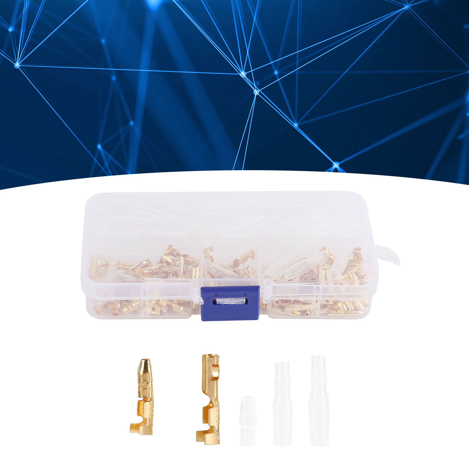 120Pcs Wire Terminals Connector High Conductivity Antioxidant PVC Insulated view 12