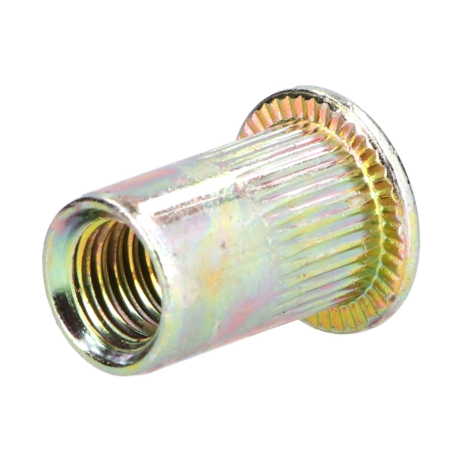 100PCS Threaded Inserts M3‑M8 Portable Galvanized Carbon Steel High Strength view 15