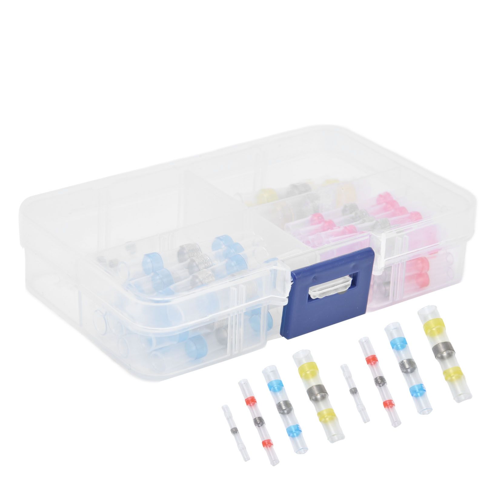 50pcs Waterproof Wire Connectors Bendable Marine Grade Insulated Electrical view 8