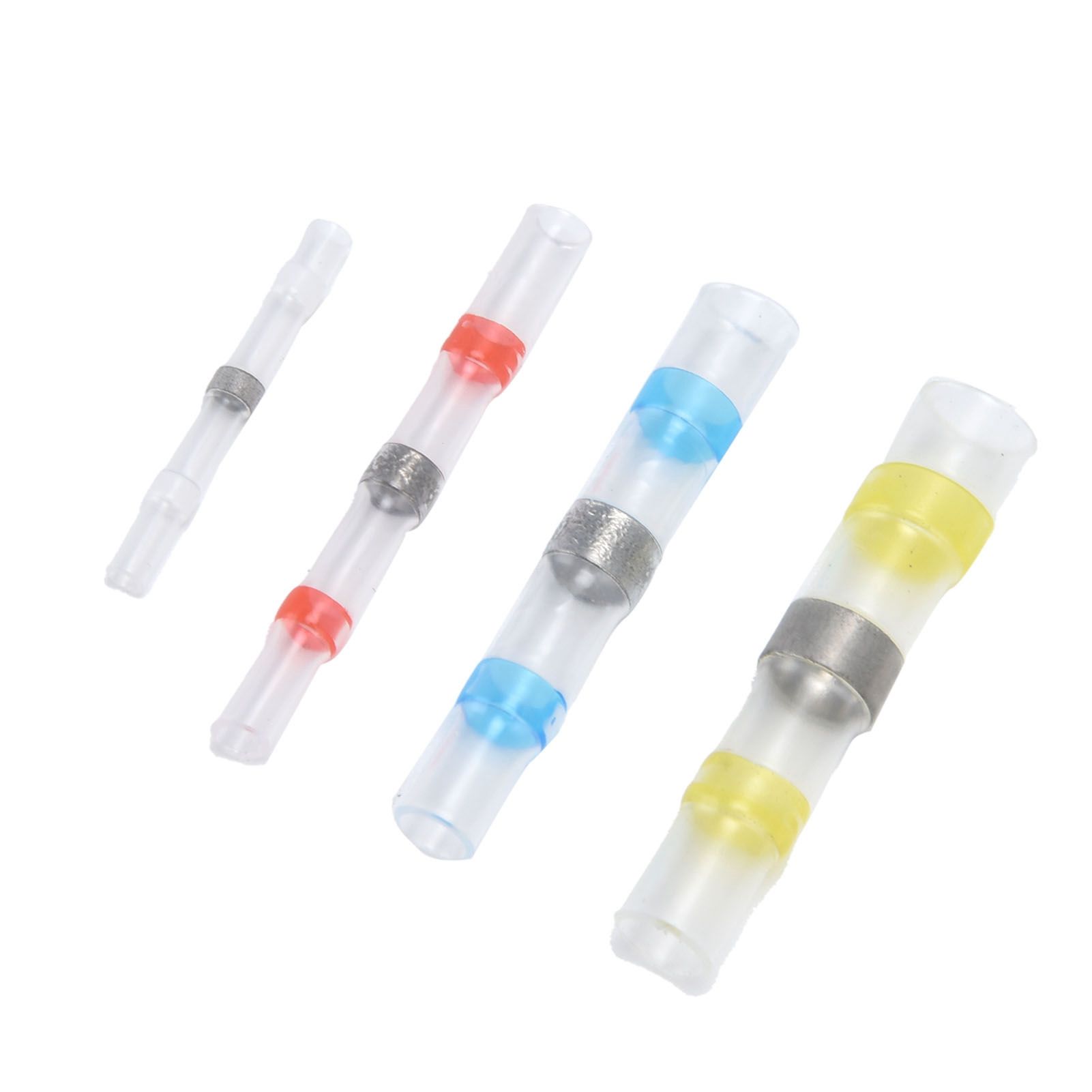50pcs Waterproof Wire Connectors Bendable Marine Grade Insulated Electrical view 13