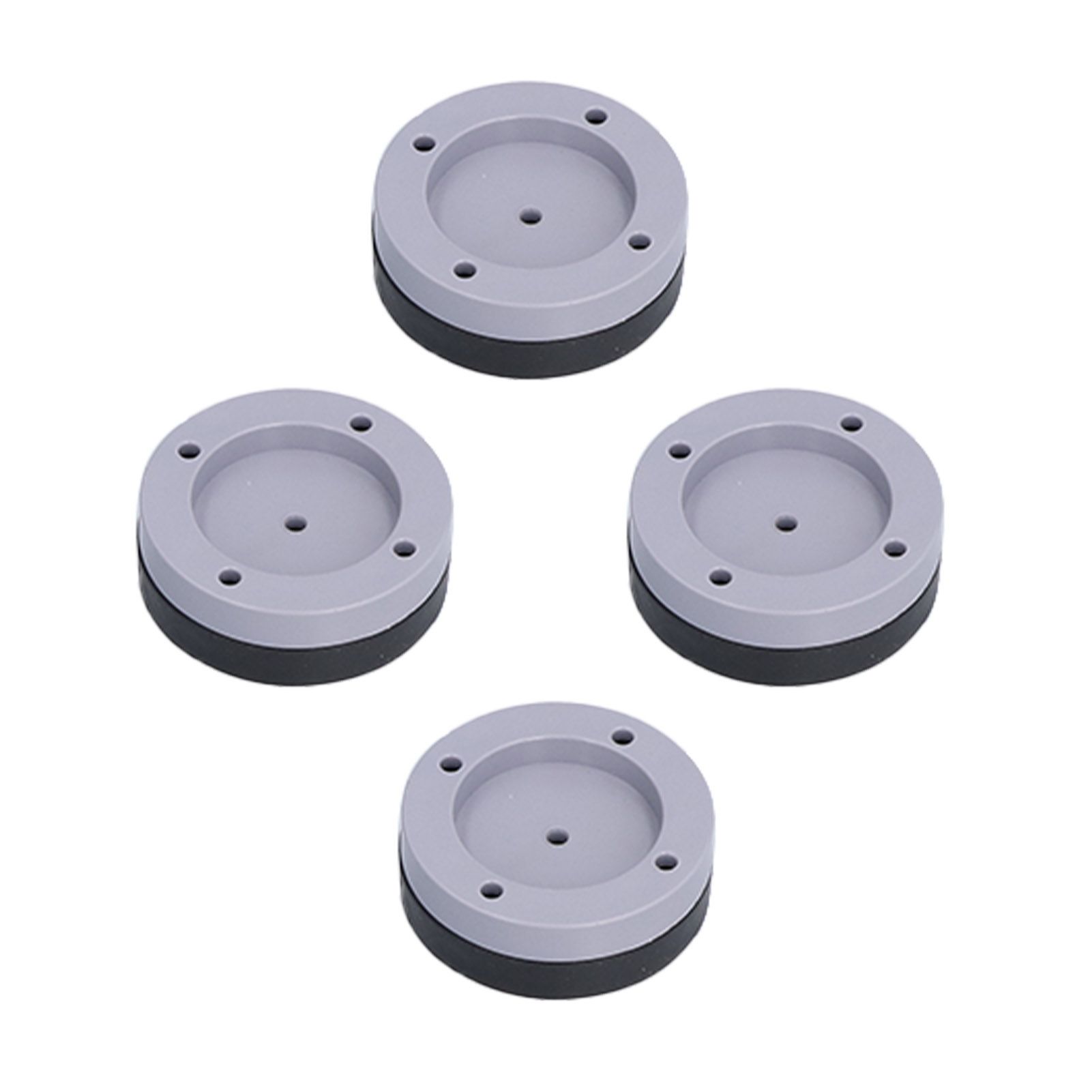 4Pcs Non Slip Anti Vibration Pad Anti Shock Absorbing Feet Pad for Automatic view 2