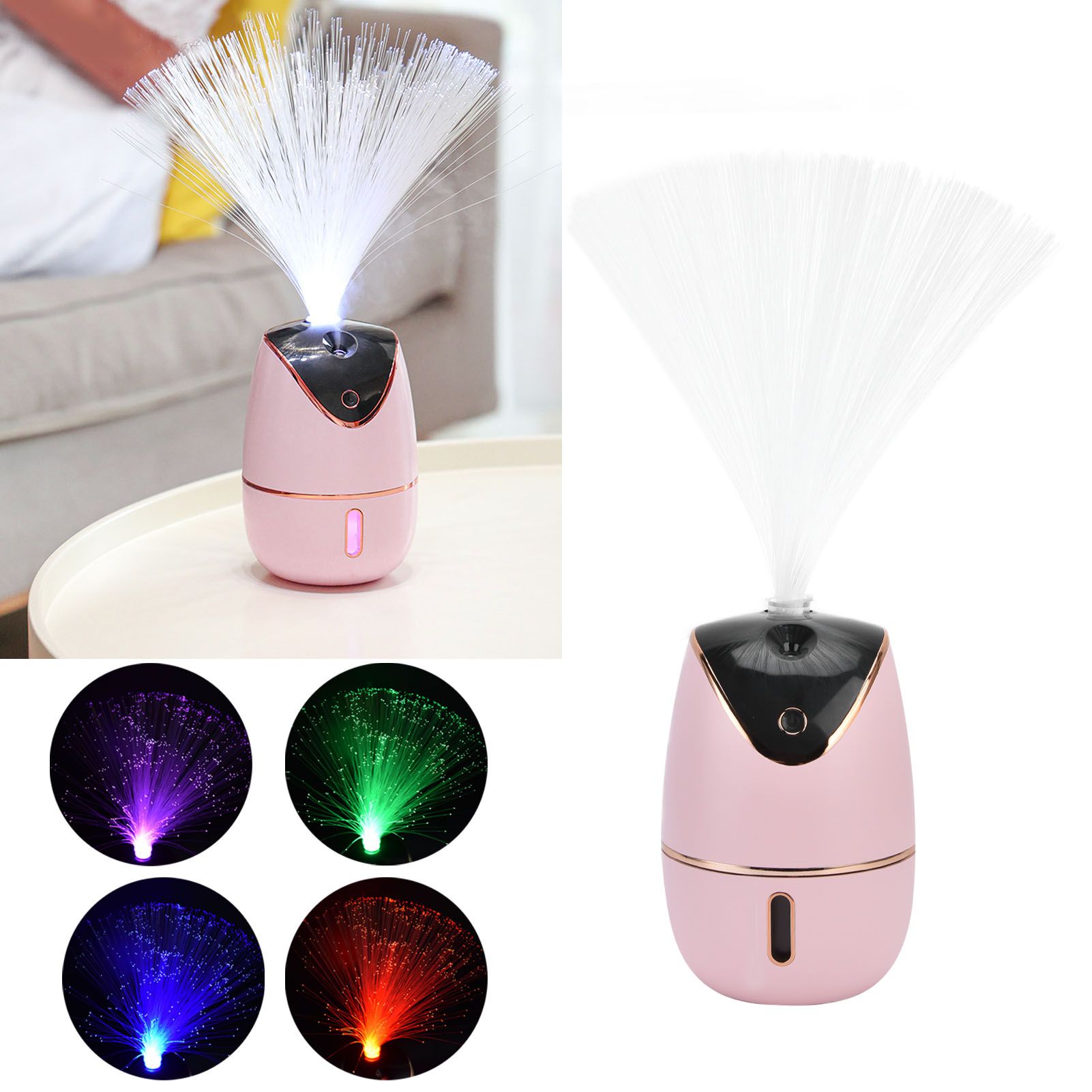 540ml Large Capacity Humidifier with Special Effects Light Air Humidifier view 11