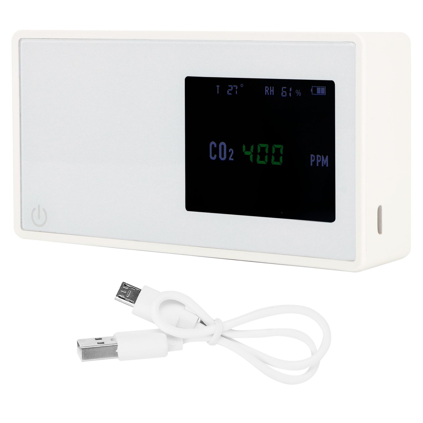 Carbon Dioxide Detector USB Digital Intelligent Infrared Induction CO2 Tester view 8