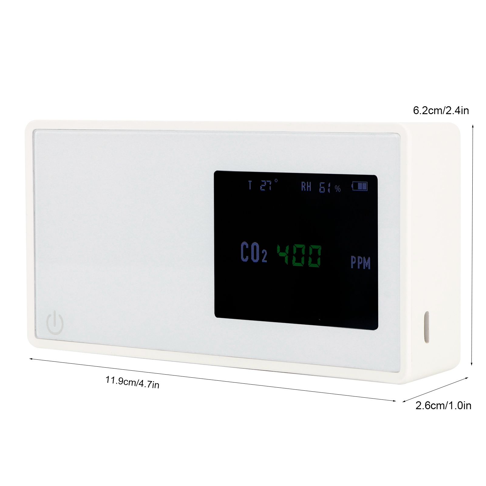 Carbon Dioxide Detector USB Digital Intelligent Infrared Induction CO2 Tester view 15