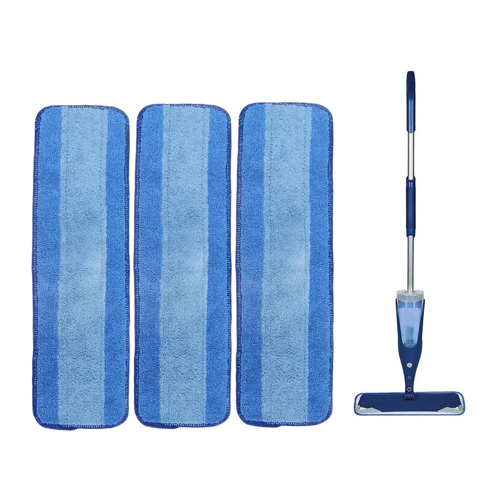 3PCS Wet Dry Dual Use Mop Cloth Refills Reusable Microfiber Mop Pad for Bona view 10