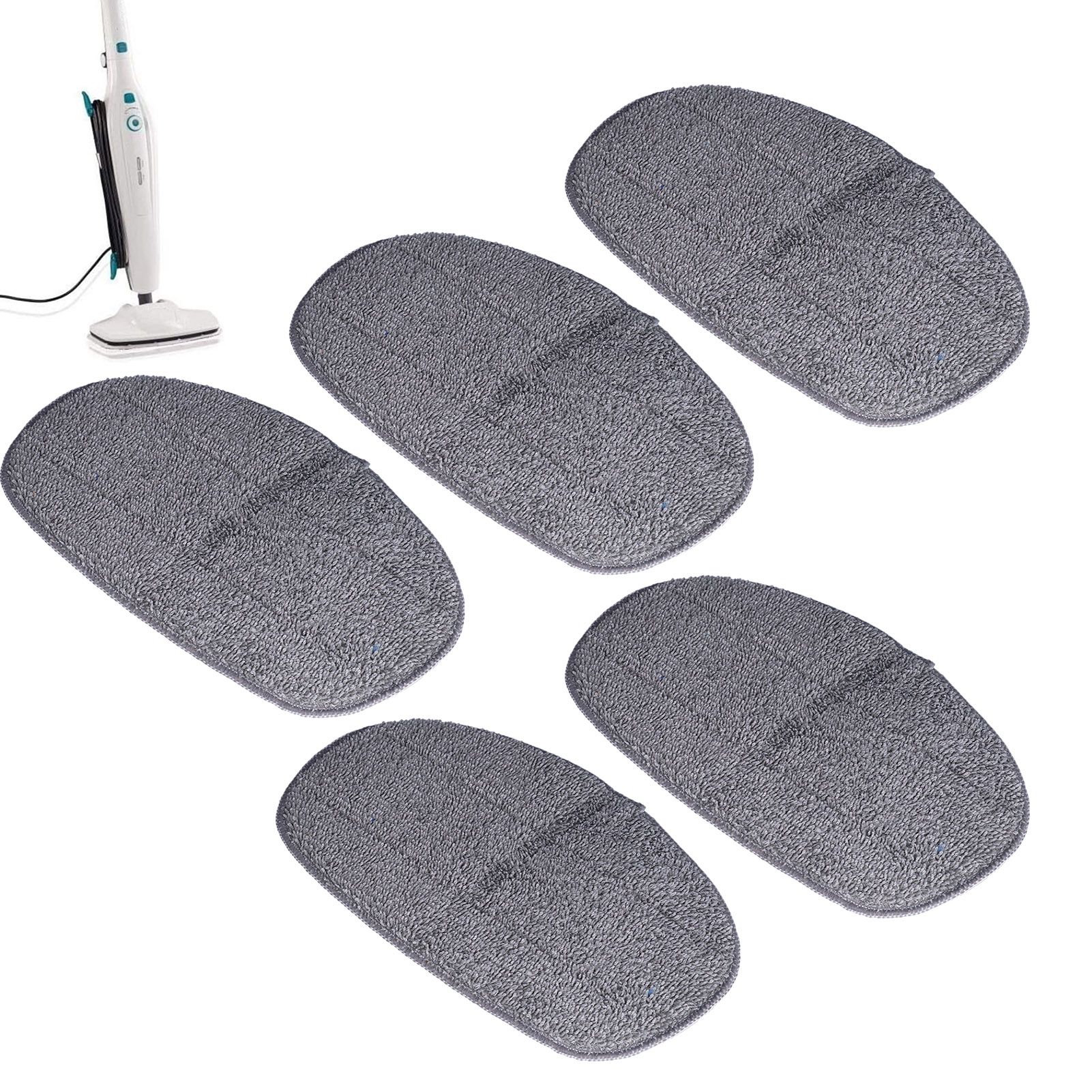 5PCS Steam Mop Cloth Ultrafine Fiber Mop Pads Replacement Accessory Fit for view 11