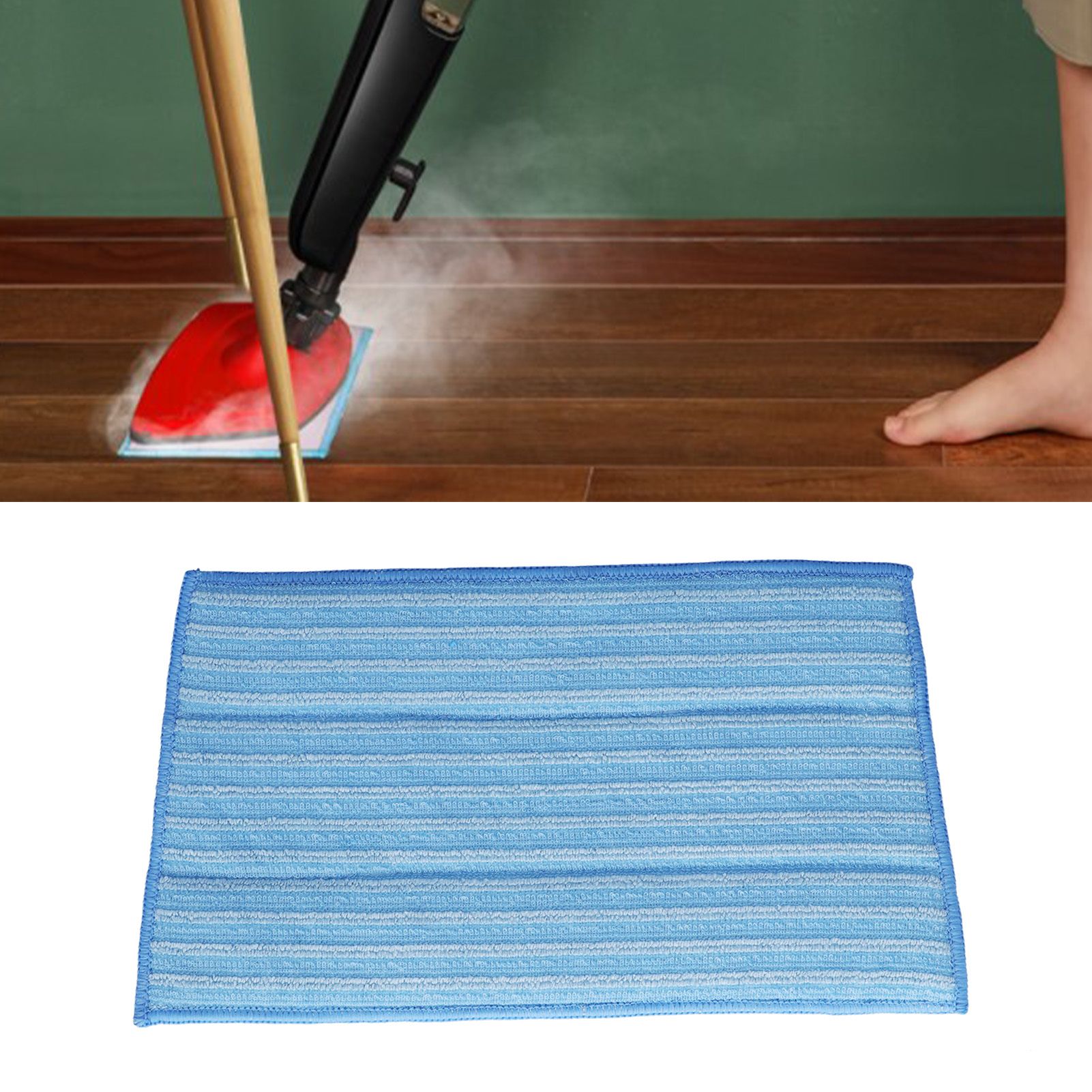 5PCS Ultrafine Fiber Mop Pads Steam Mop Cleaning Pad Replacement for HAAN view 11