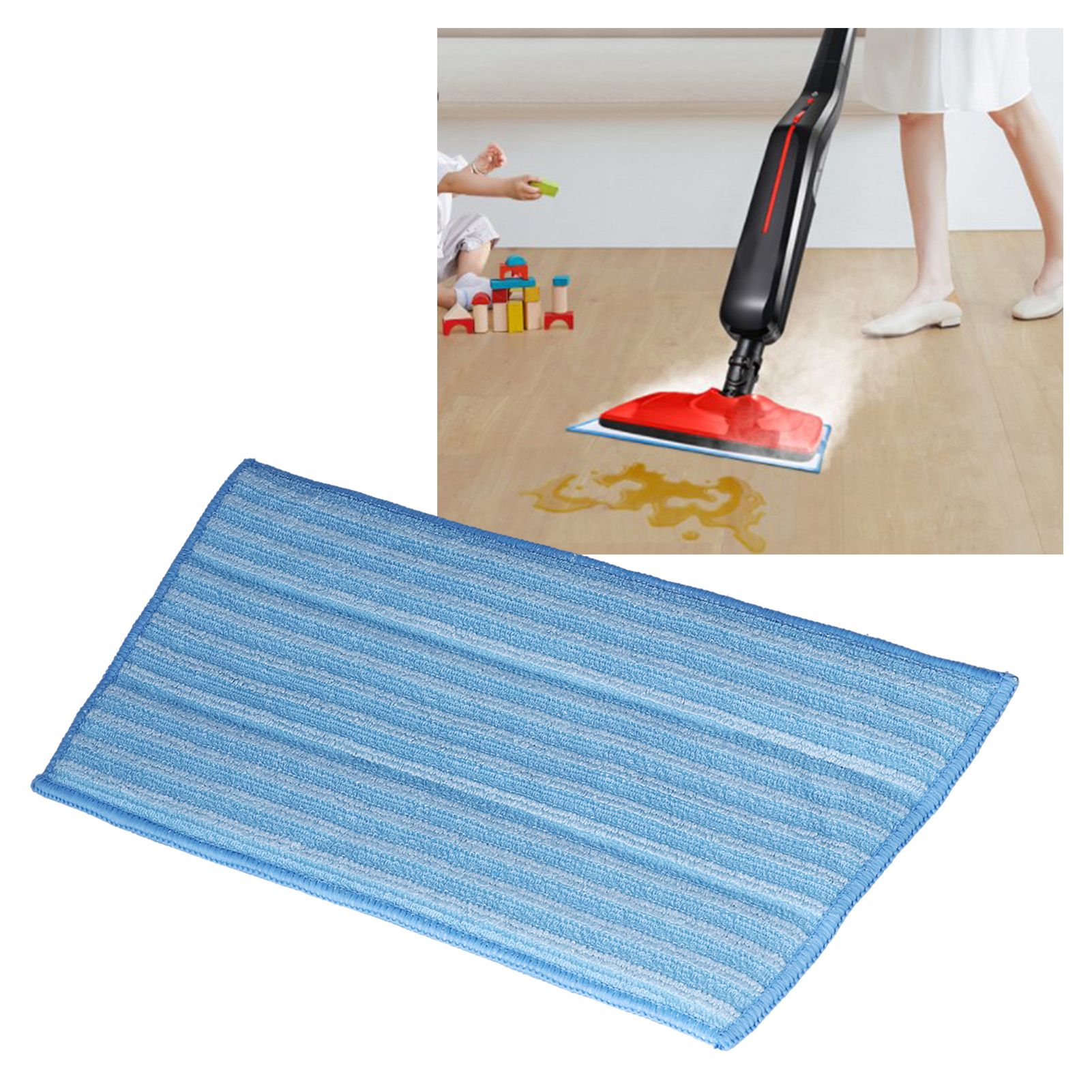 5PCS Ultrafine Fiber Mop Pads Steam Mop Cleaning Pad Replacement for HAAN view 12