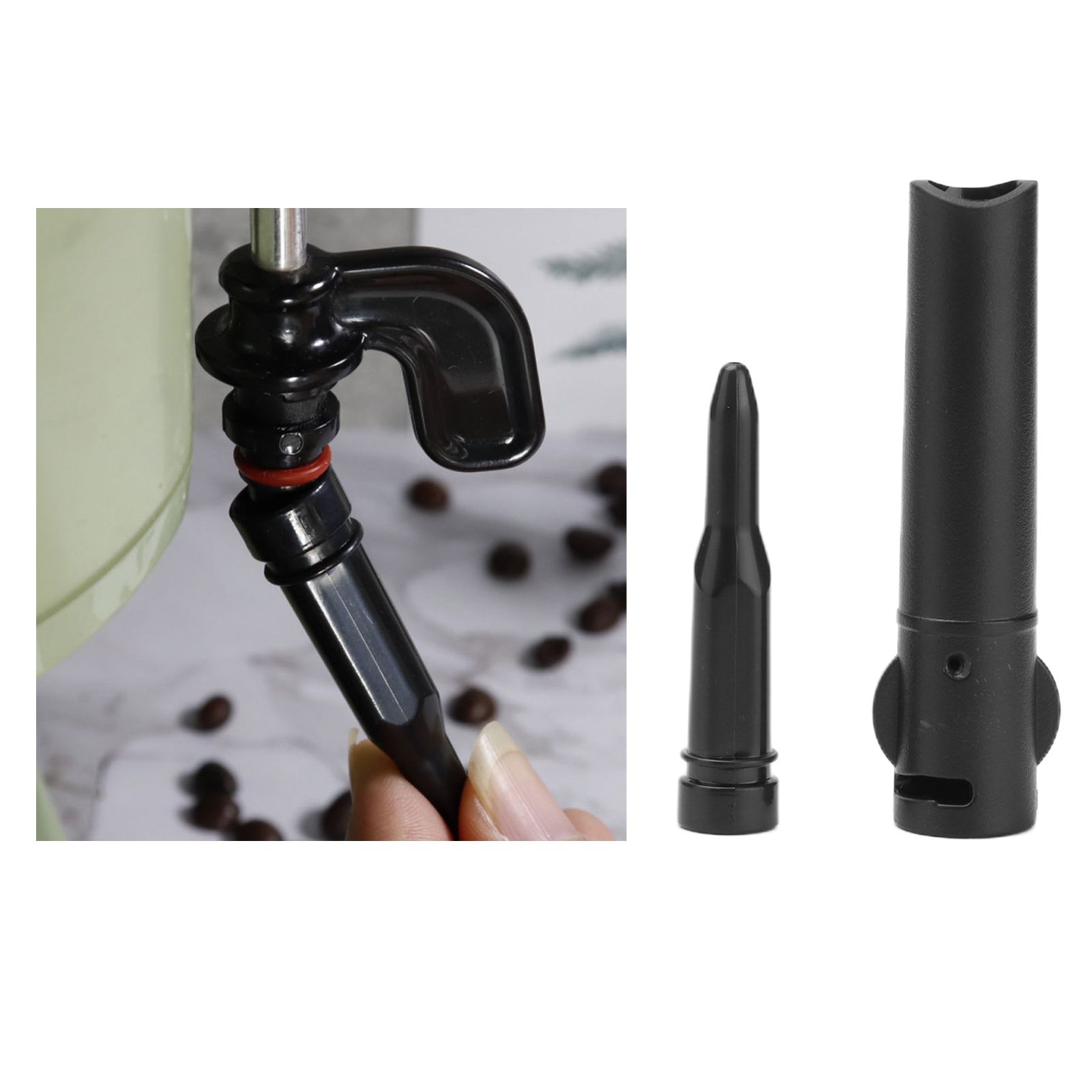 Steam Nozzle Lower Tube Dense Milk Foam Cappuccino System Food Grade Plastic view 11