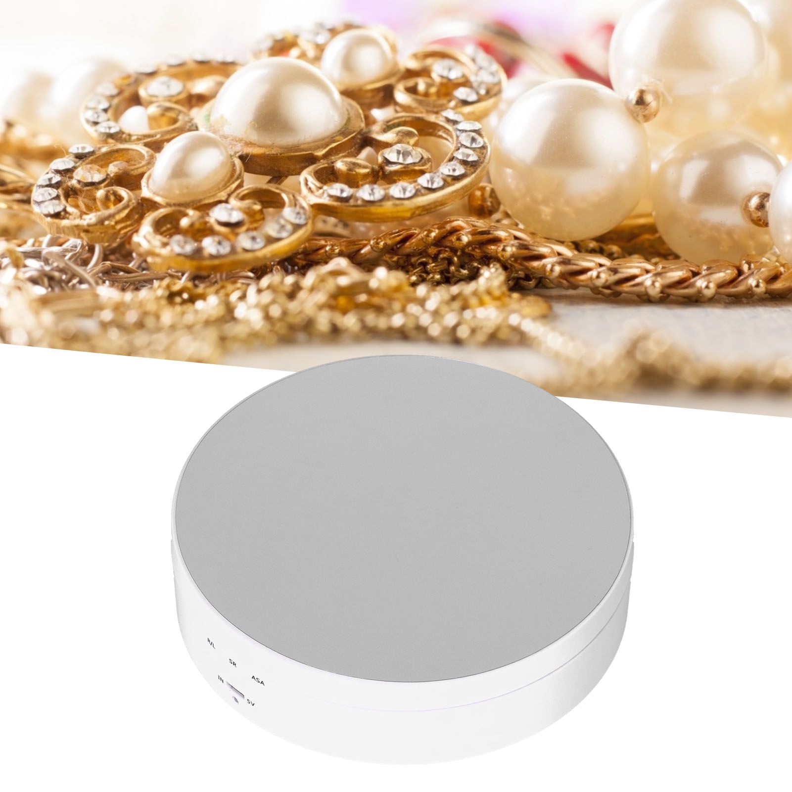 Motorized Rotating Display Stand 138mm Electric Rotating Turntable 3 Speed view 12
