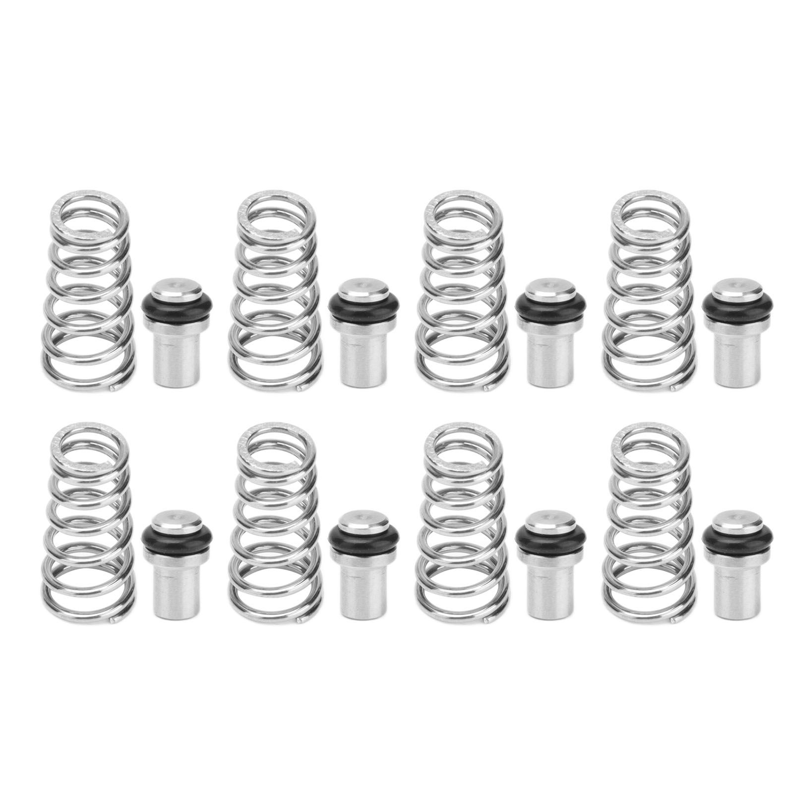 8Pcs Poppet Valve Good Airtightness No Leakage Corrosion Resistant Easily Use