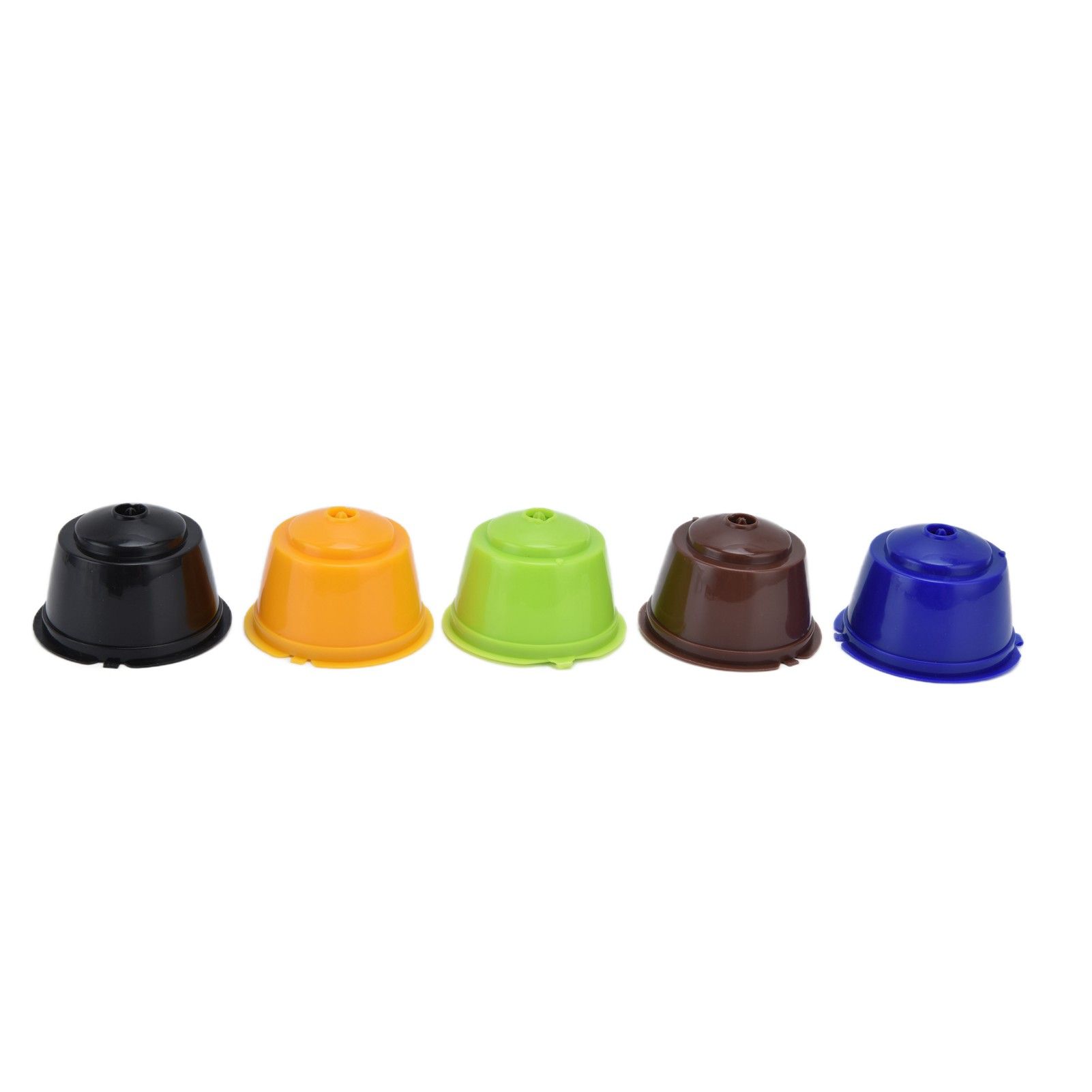 5Pcs Reusable Coffee Pod 50ml Refillable Coffee Capsule with Spoon Convenient view 3