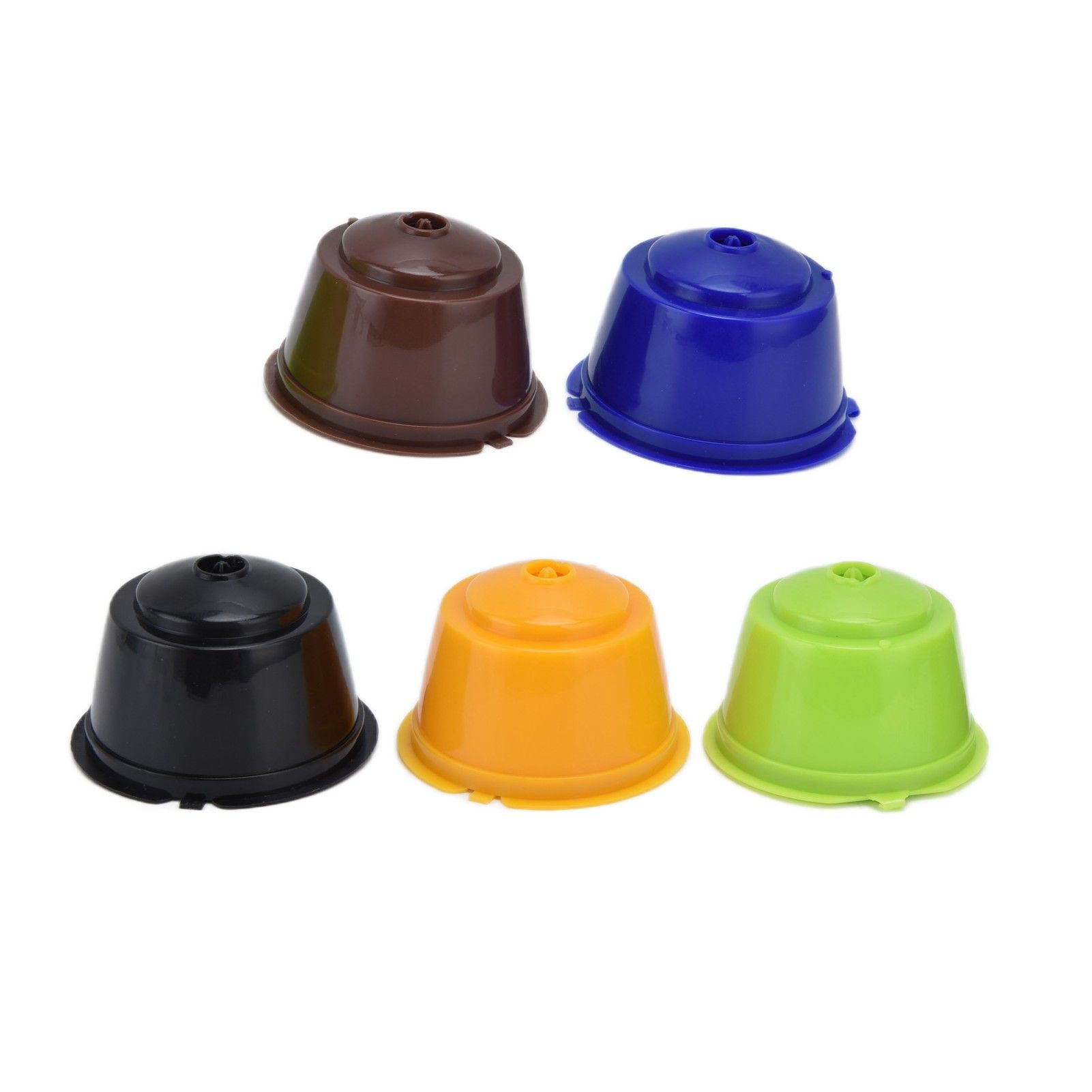 5Pcs Reusable Coffee Pod 50ml Refillable Coffee Capsule with Spoon Convenient view 9