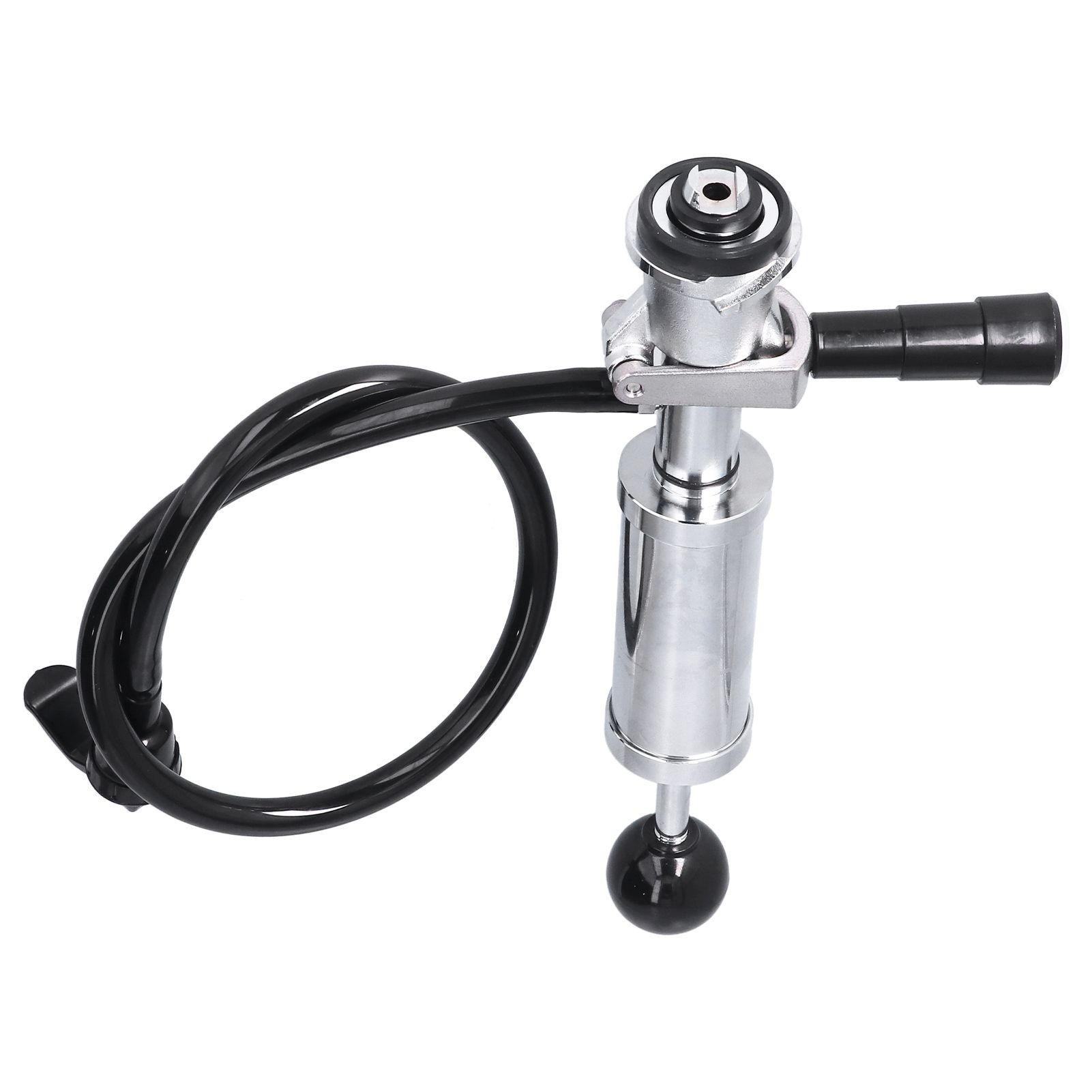Beer Keg Pump with Black Beer Faucet Stainless Steel Draft Beer Party Pump for view 6
