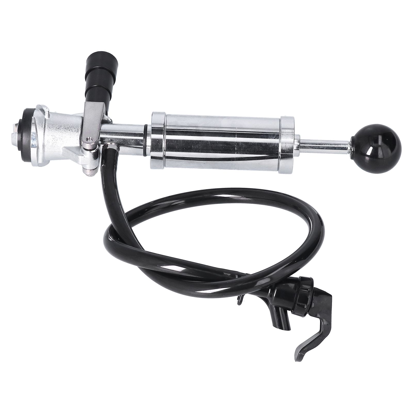 Beer Keg Pump with Black Beer Faucet Stainless Steel Draft Beer Party Pump for view 9