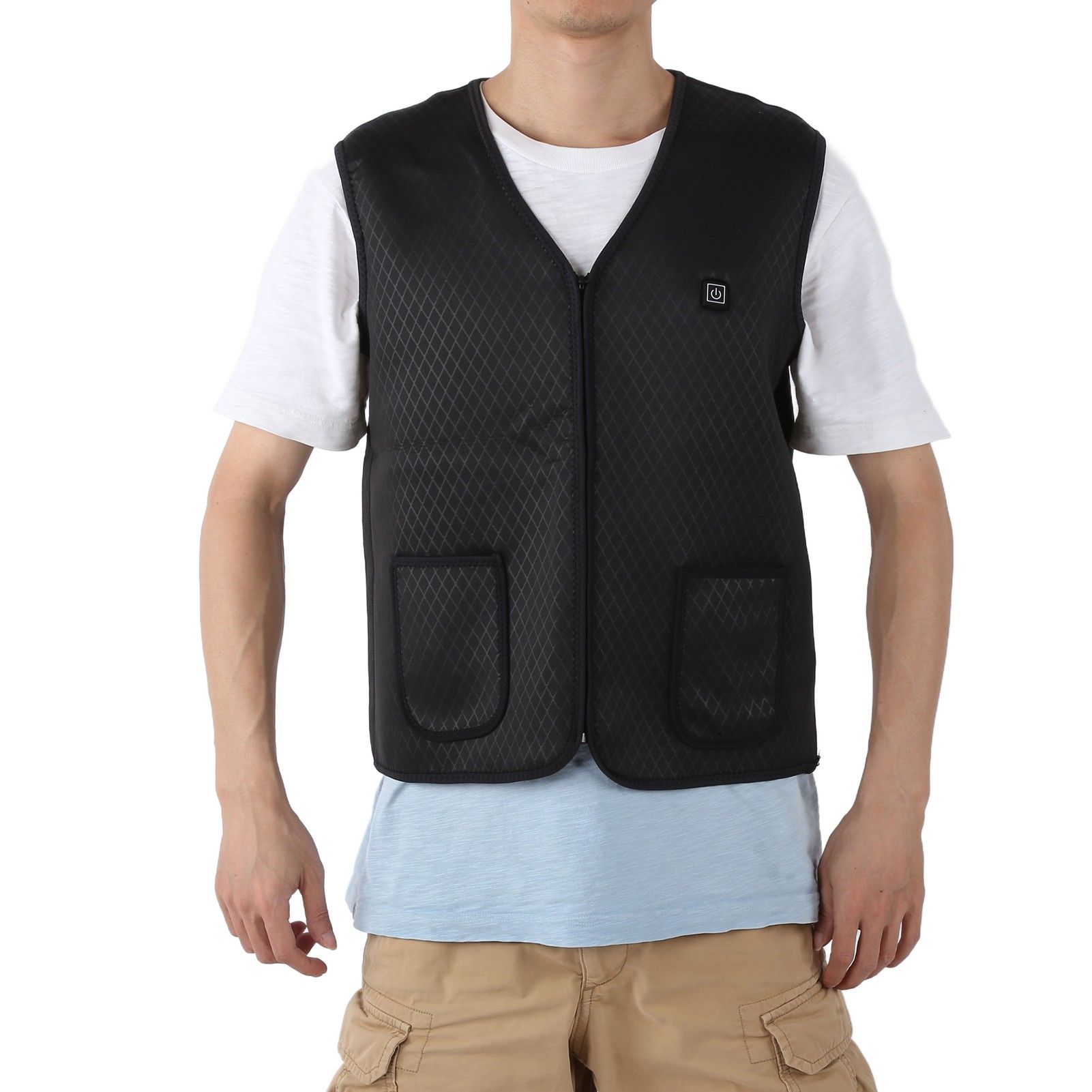 Vest Winter Heating Vest USB Three Speed Temperature Control Heating Vest view 10