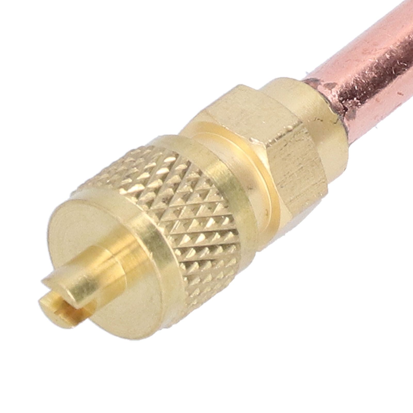 10Pcs 1/4SAE HVAC Filling Access Valves Air Conditioner Brass Check Valve for view 13