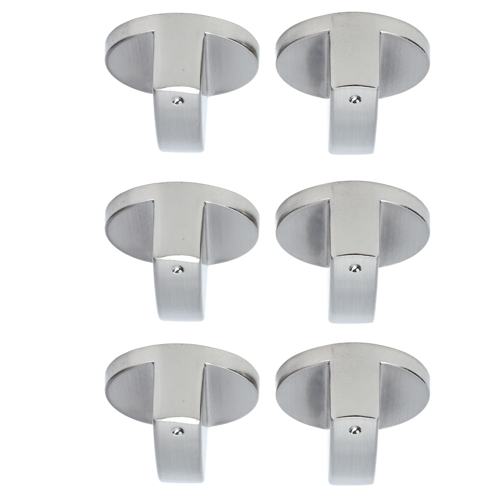 6Pcs 8mm Rotate Knob Zinc Alloy Control Knob Replacement for Kitchen Range Gas view 5