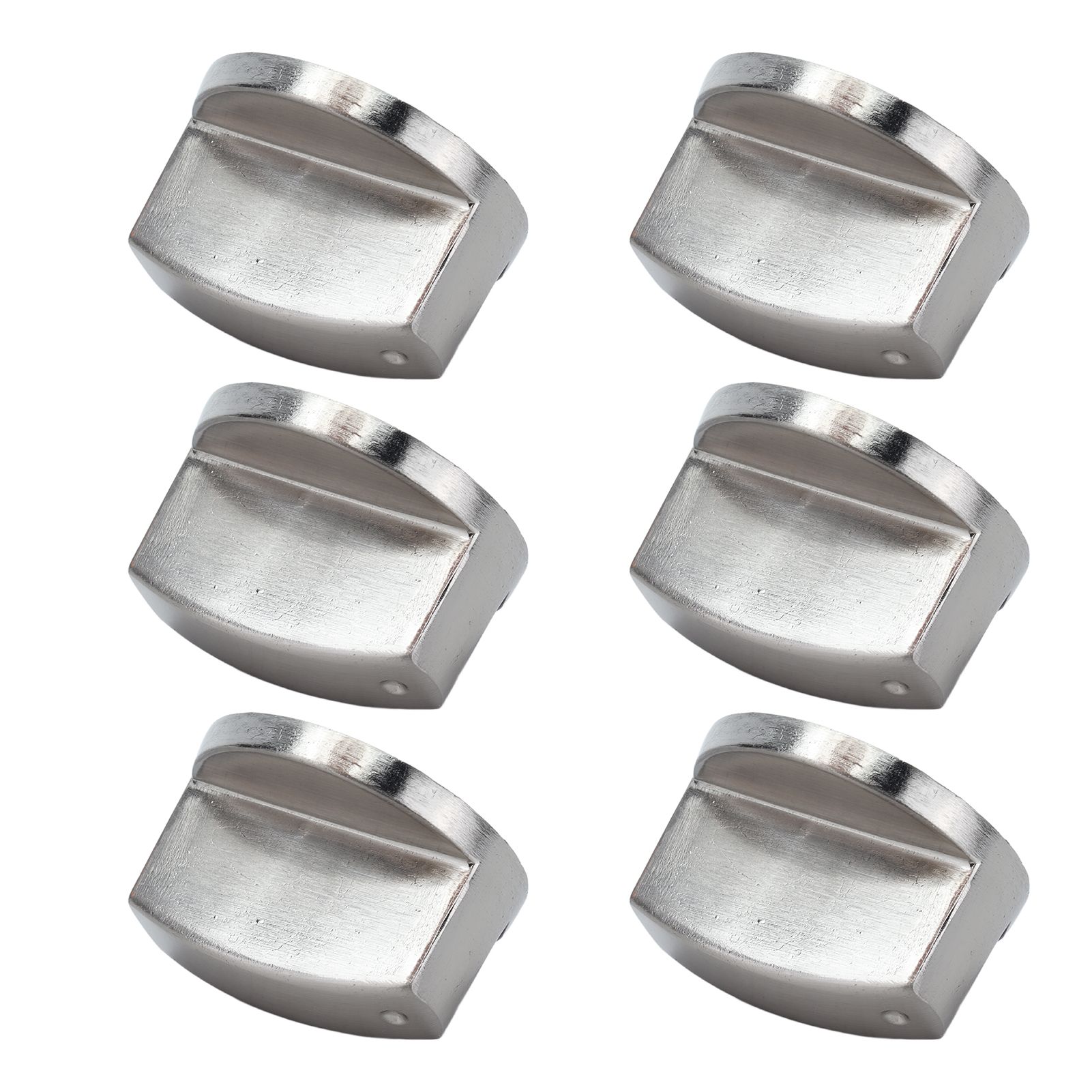 6Pcs 8mm Rotate Knob Zinc Alloy Control Knob Replacement for Kitchen Range Gas view 7