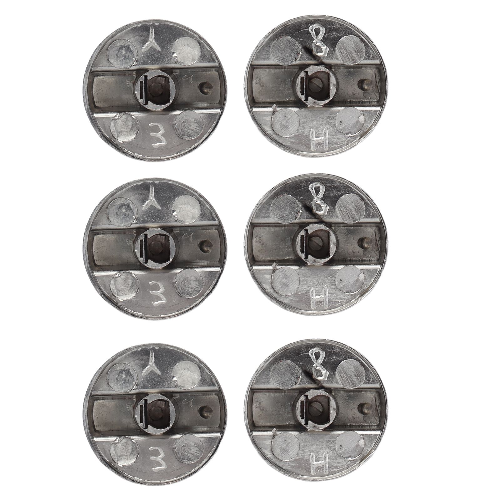 6Pcs 8mm Rotate Knob Zinc Alloy Control Knob Replacement for Kitchen Range Gas view 8
