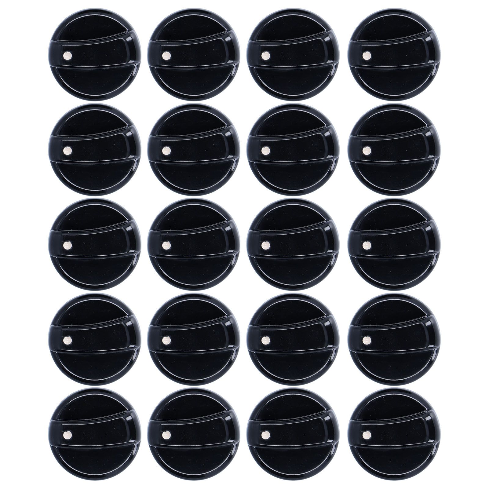 20PCS 8mm Universal Kitchen Range Control Knob ABS for Gas Stove Microwave view 2