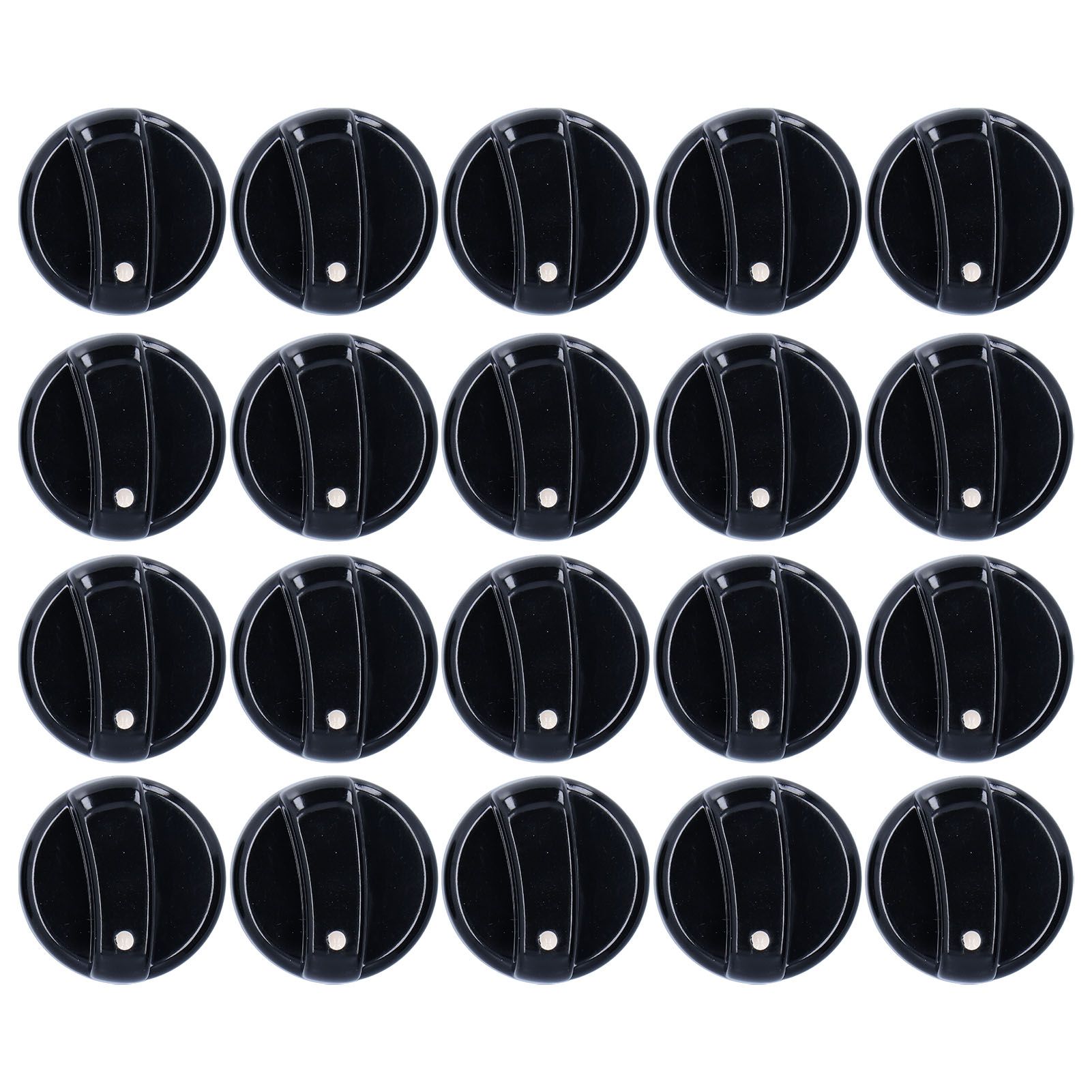 20PCS 8mm Universal Kitchen Range Control Knob ABS for Gas Stove Microwave view 4