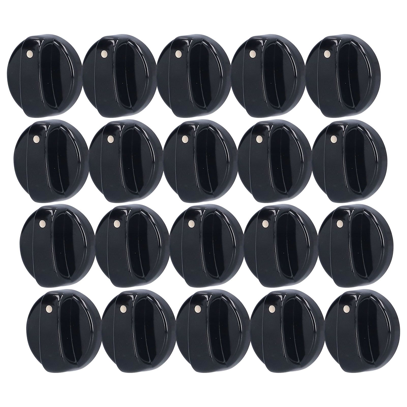20PCS 8mm Universal Kitchen Range Control Knob ABS for Gas Stove Microwave view 8