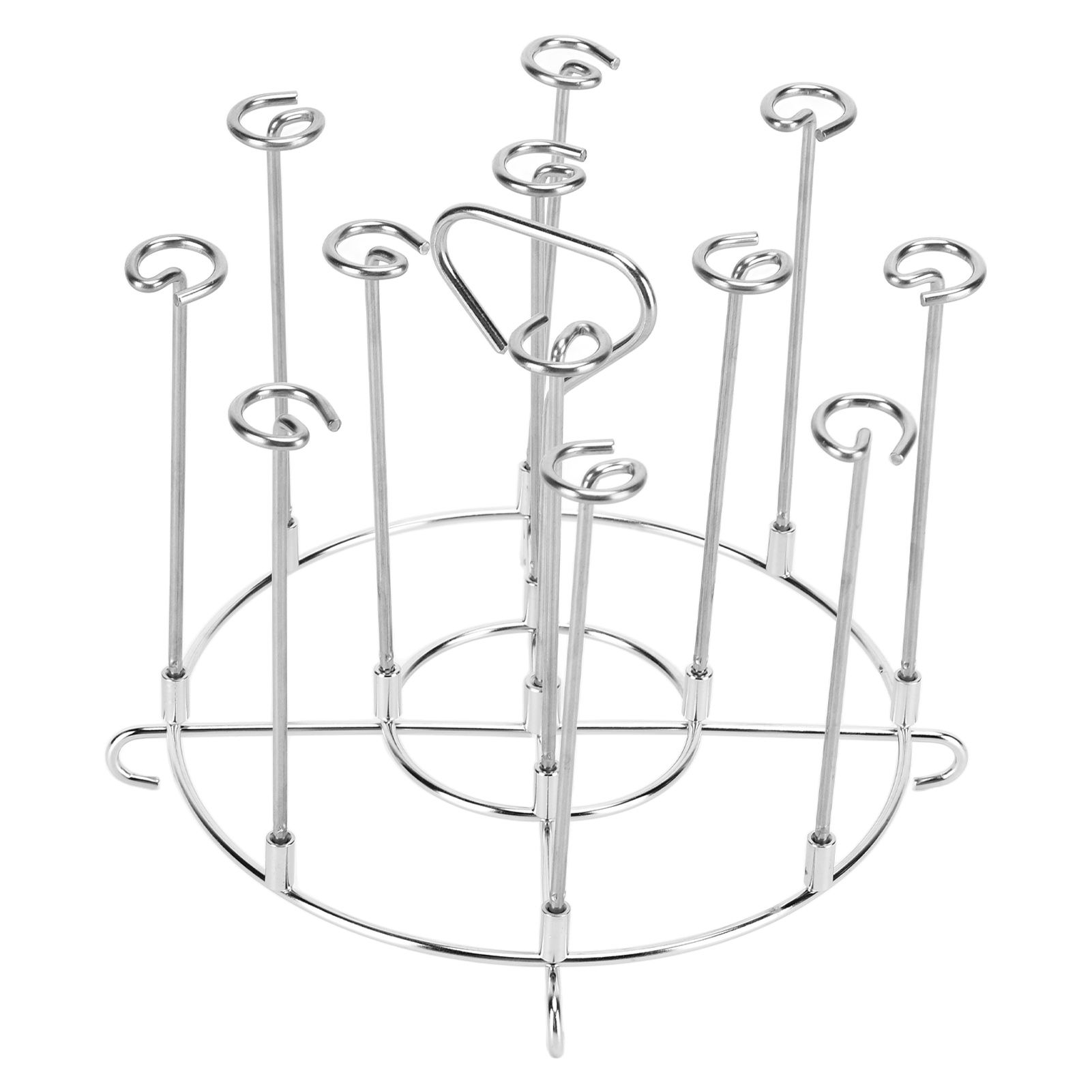 304 Stainless Steel Skewers Stand Set Multifunction Grill Dehydration Rack view 4