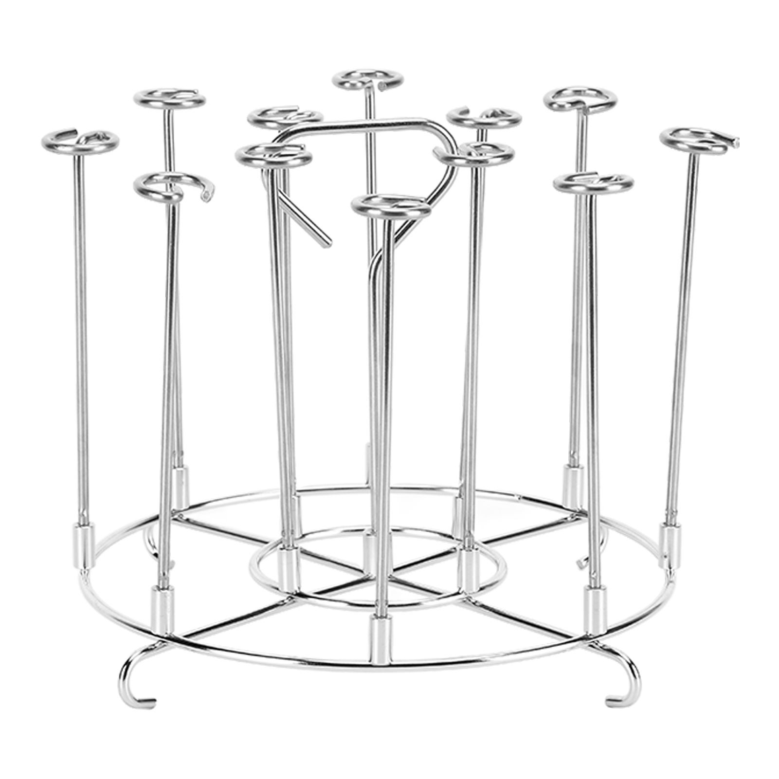 304 Stainless Steel Skewers Stand Set Multifunction Grill Dehydration Rack view 6