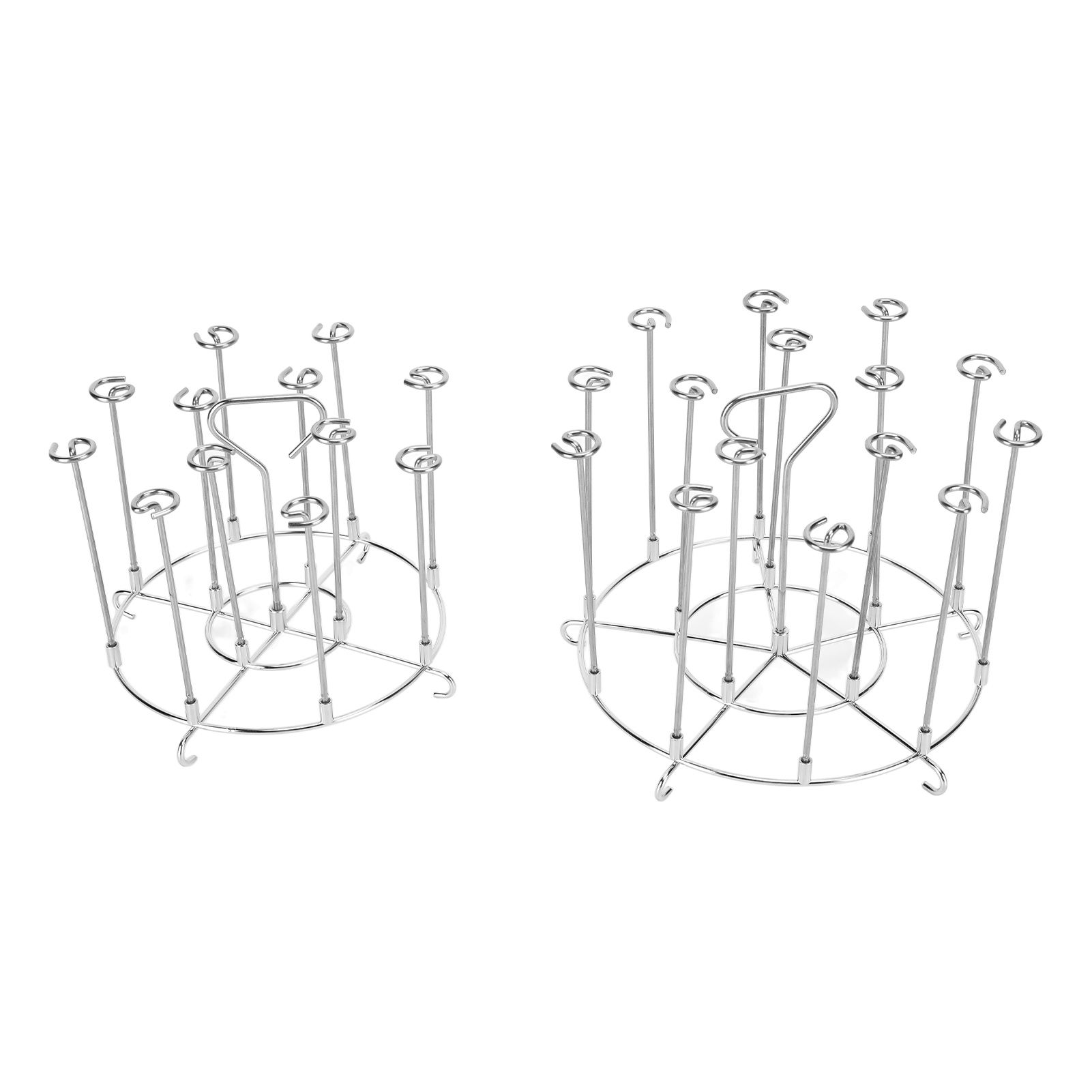 304 Stainless Steel Skewers Stand Set Multifunction Grill Dehydration Rack view 8