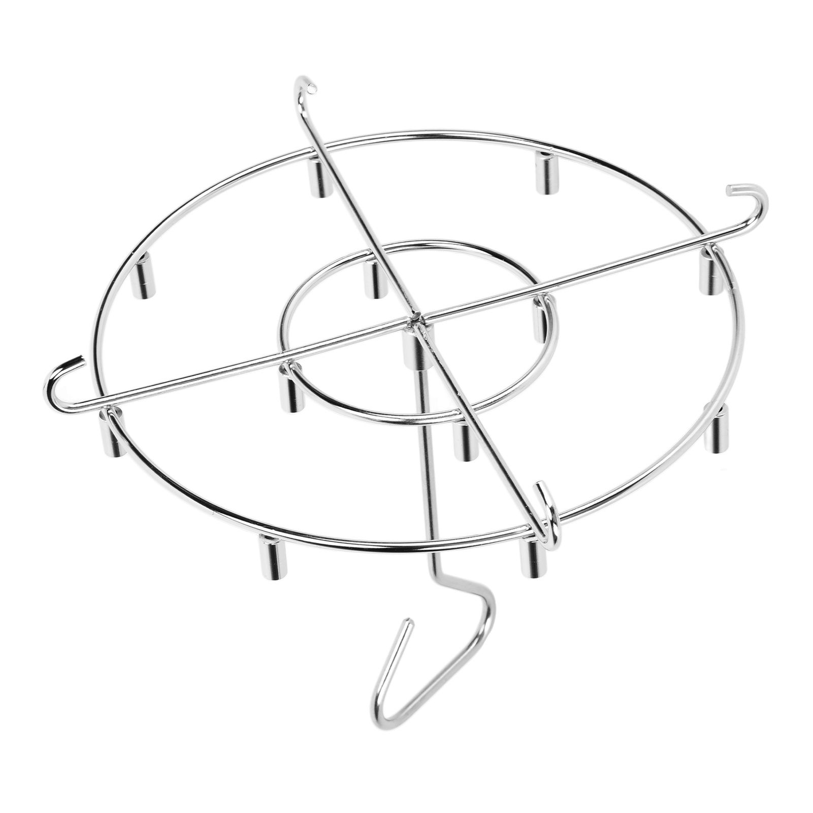 304 Stainless Steel Skewers Stand Set Multifunction Grill Dehydration Rack view 9