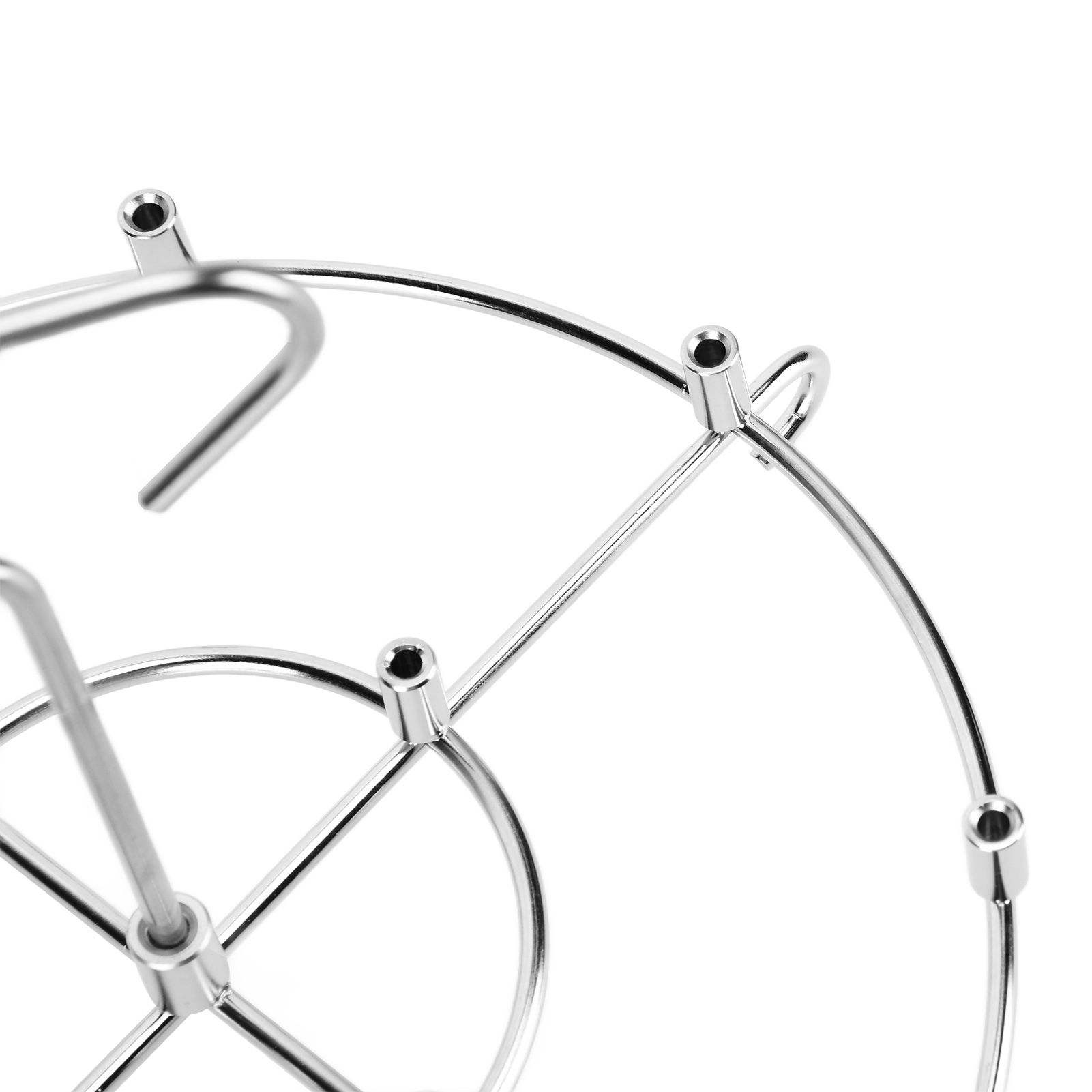 304 Stainless Steel Skewers Stand Set Multifunction Grill Dehydration Rack view 15